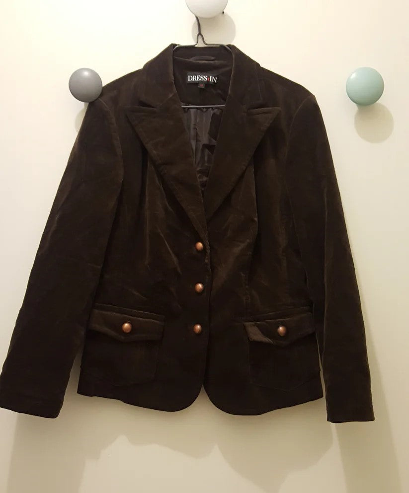 Veste en Velours Côtelé "DRESS IN"
