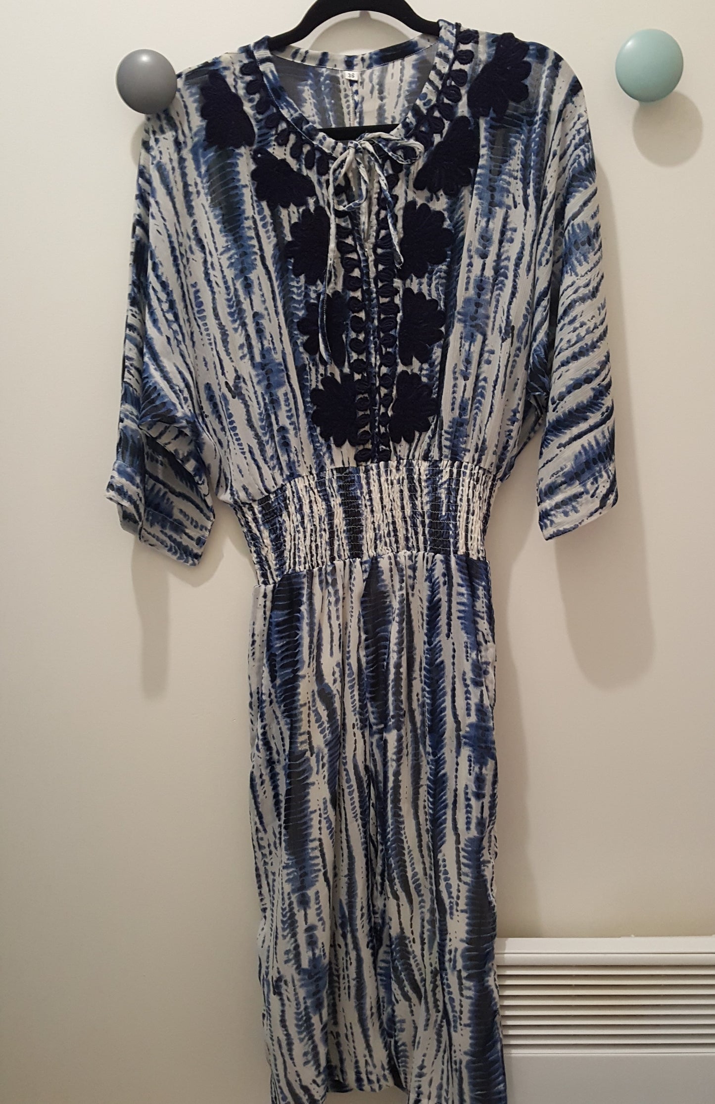 Tie Dye Ethnic Jumpsuit