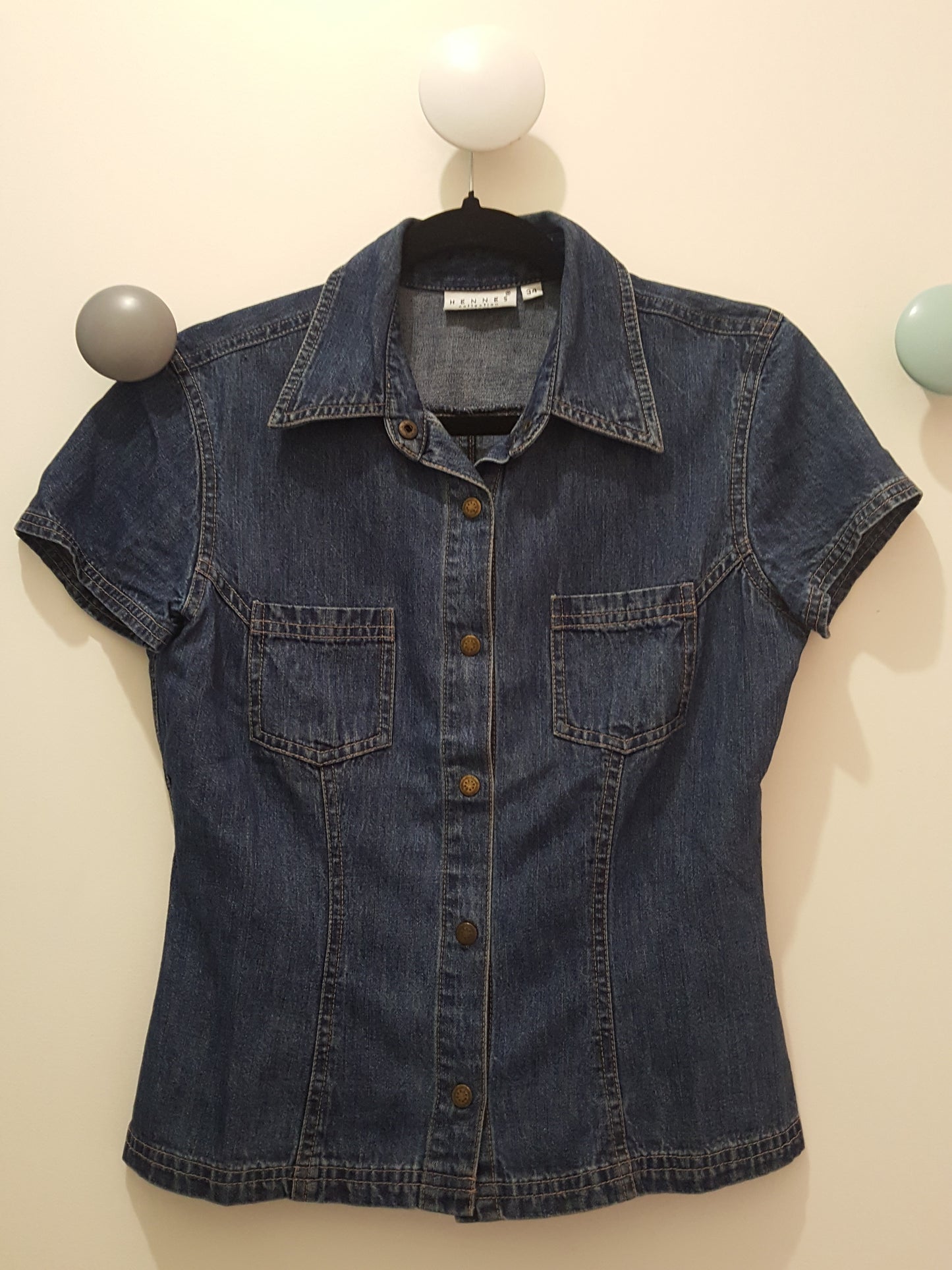 Chemise Vintage en Jean ''Hennes''