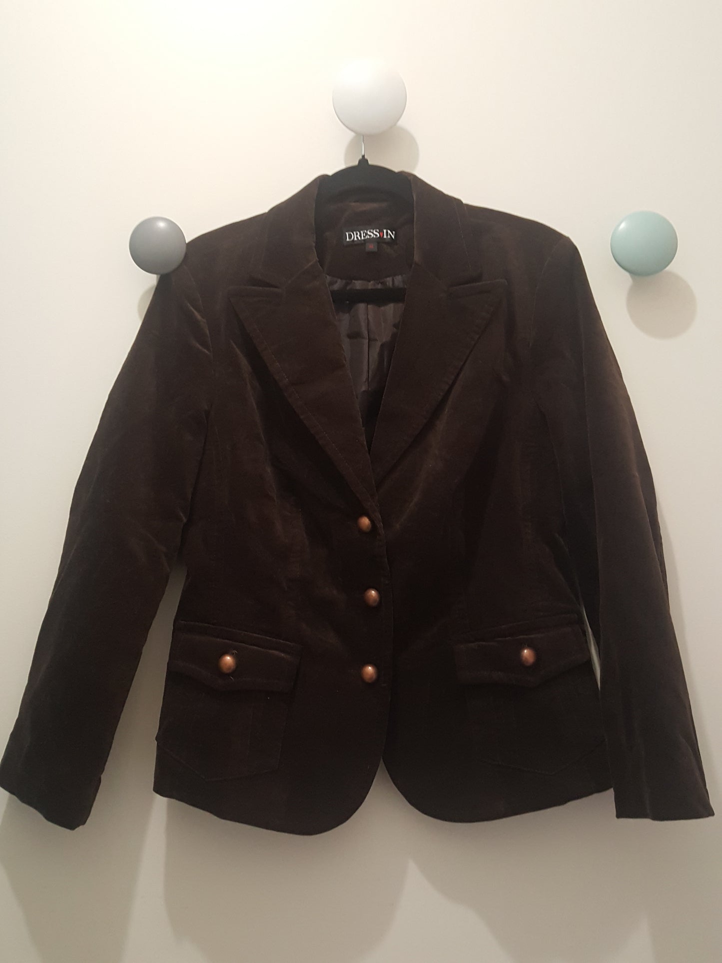 Veste en Velours Côtelé "DRESS IN"