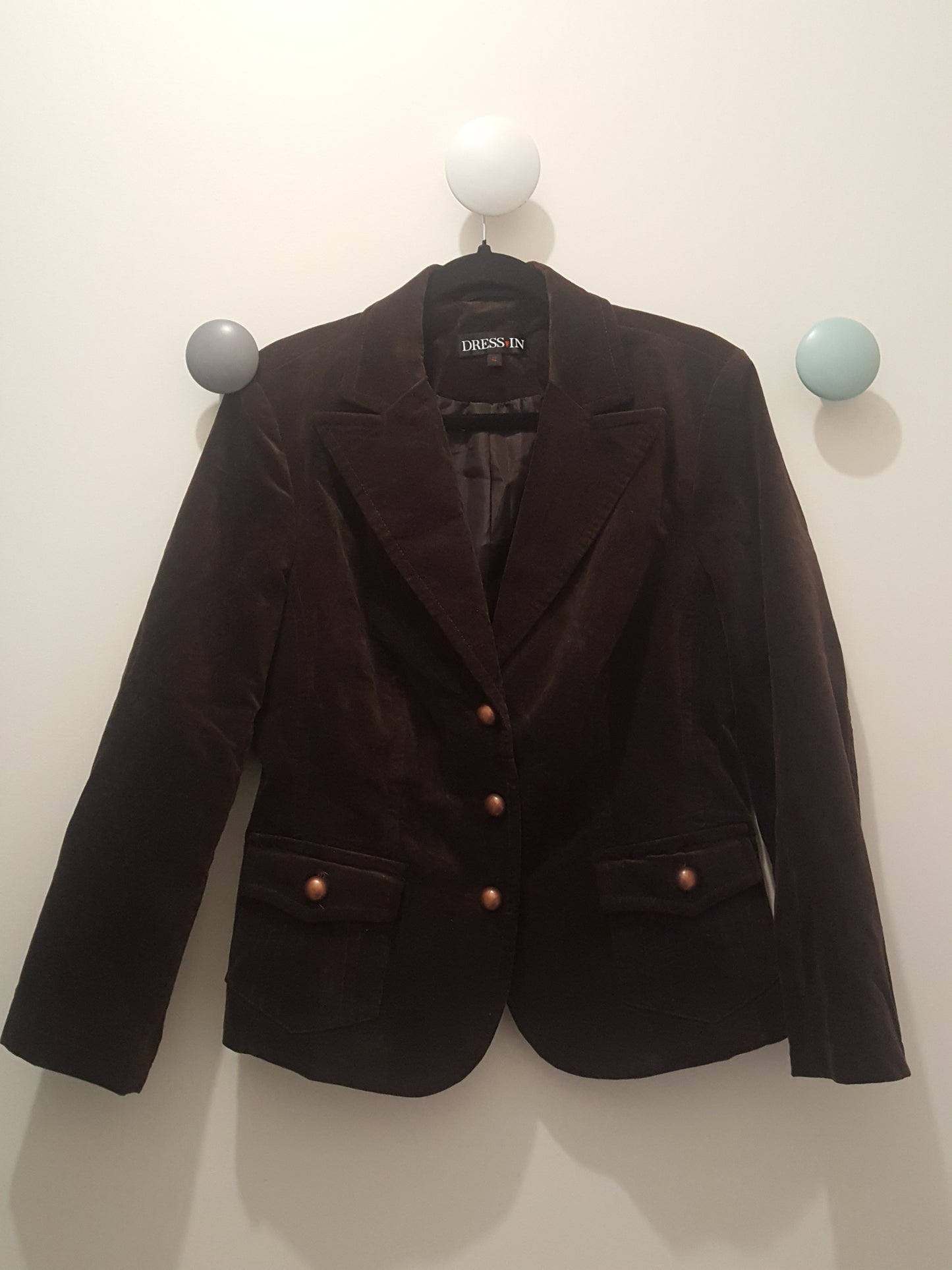 Veste en Velours Côtelé "DRESS IN"