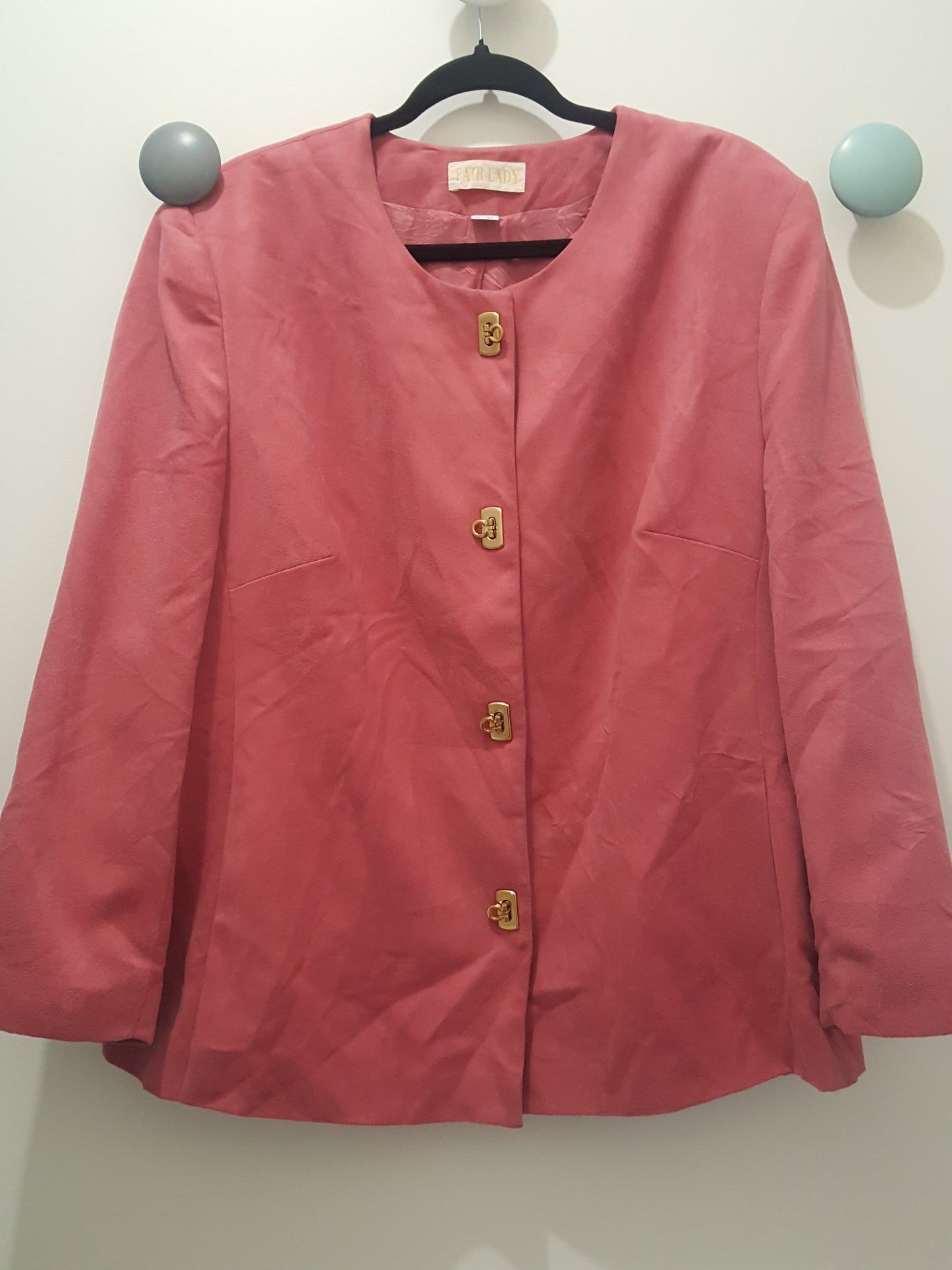 Veste Vintage en Daim ''FAIR LADY''