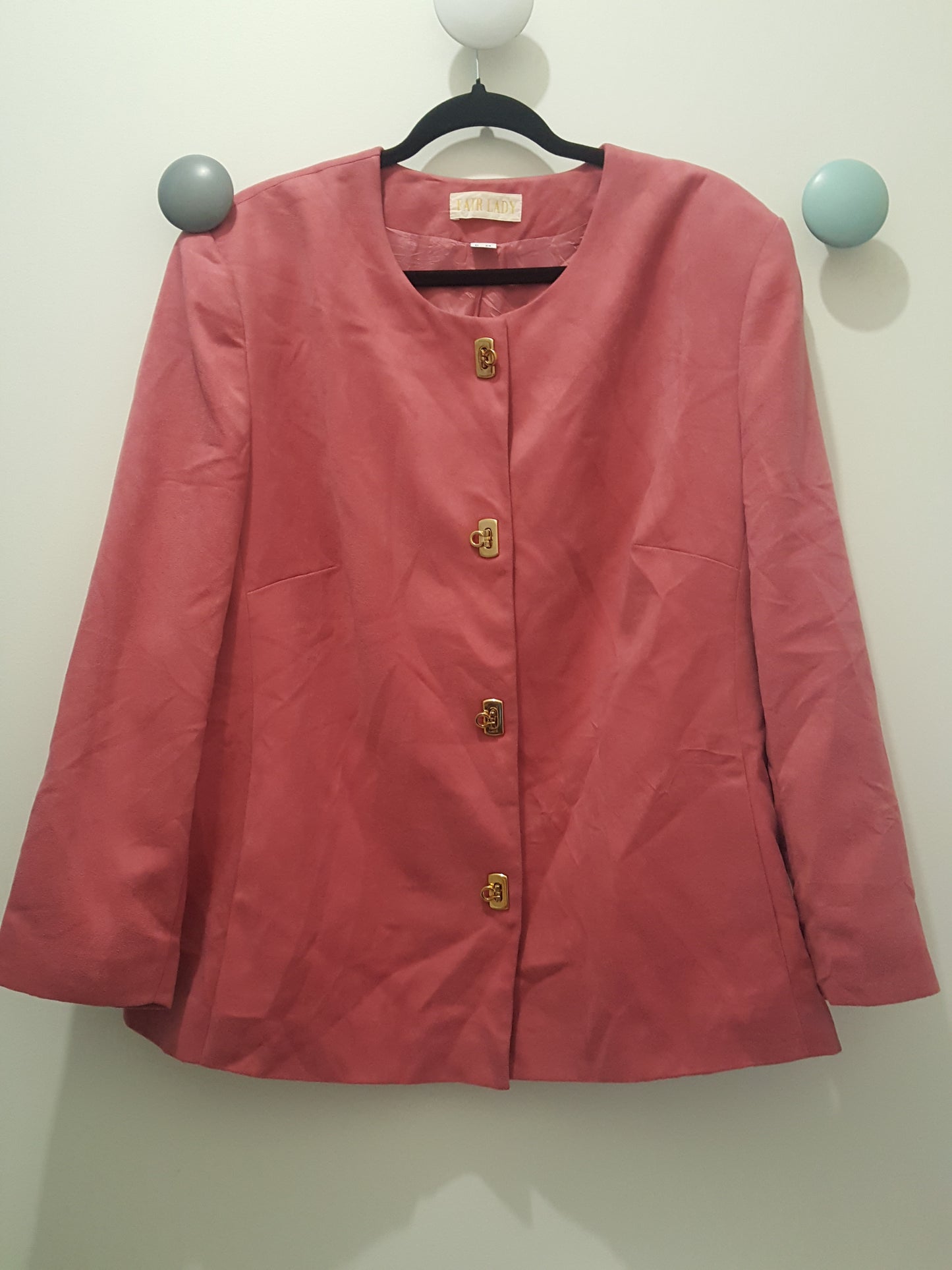 Veste Vintage en Daim ''FAIR LADY''
