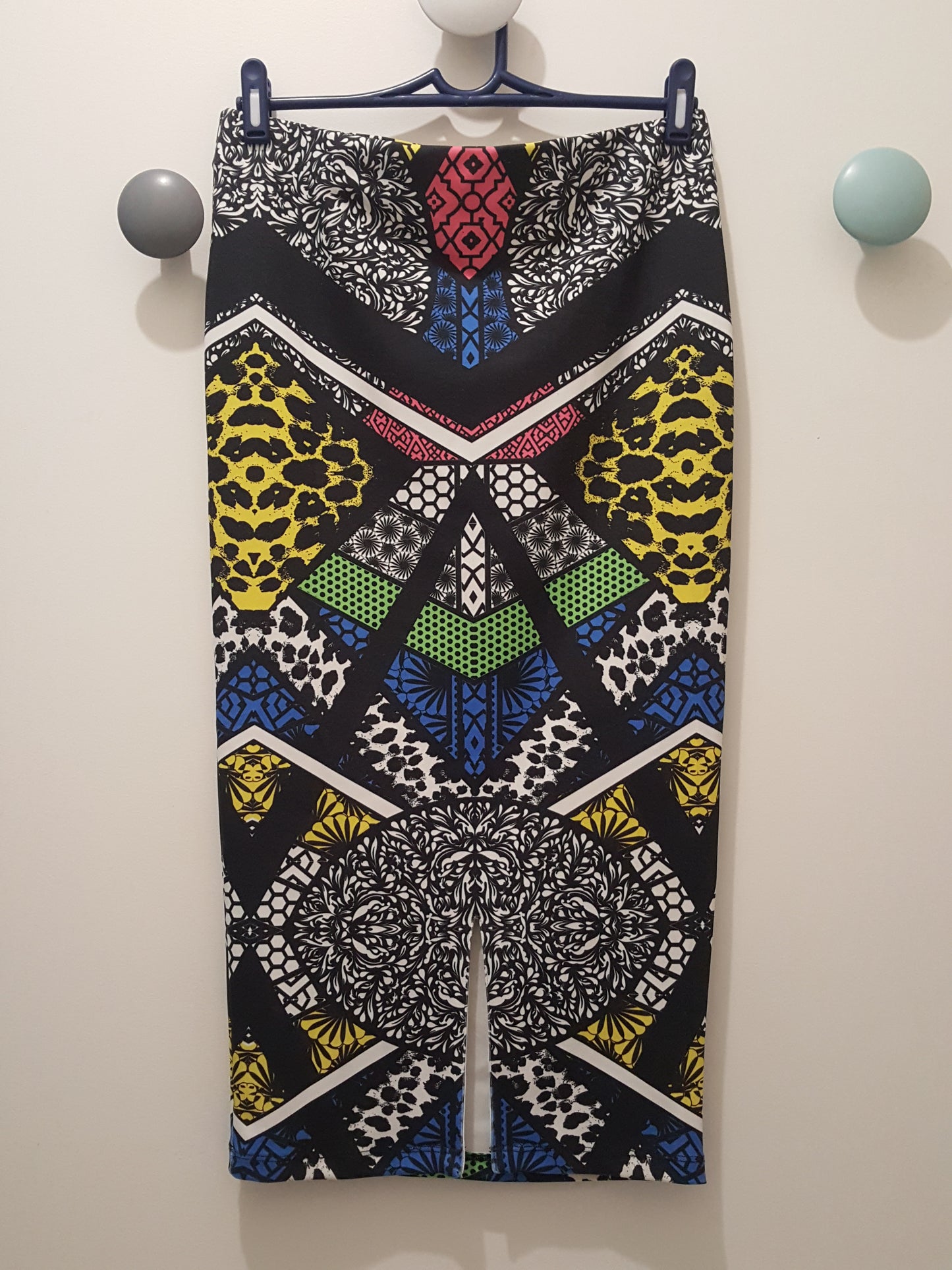 Jupe Midi Imprimé Ethnique ''Asos''