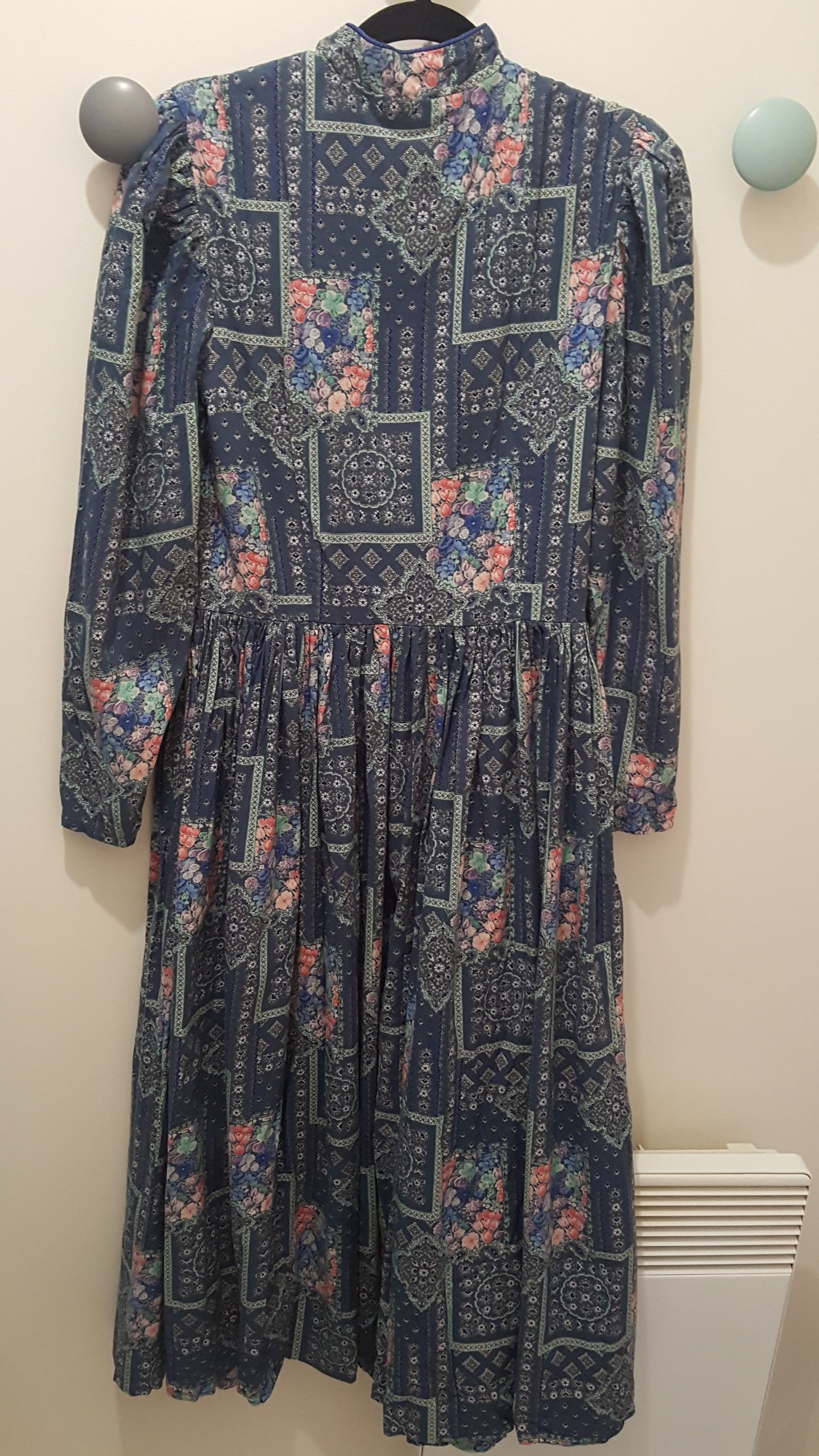 Robe Vintage longue "Magicflower"