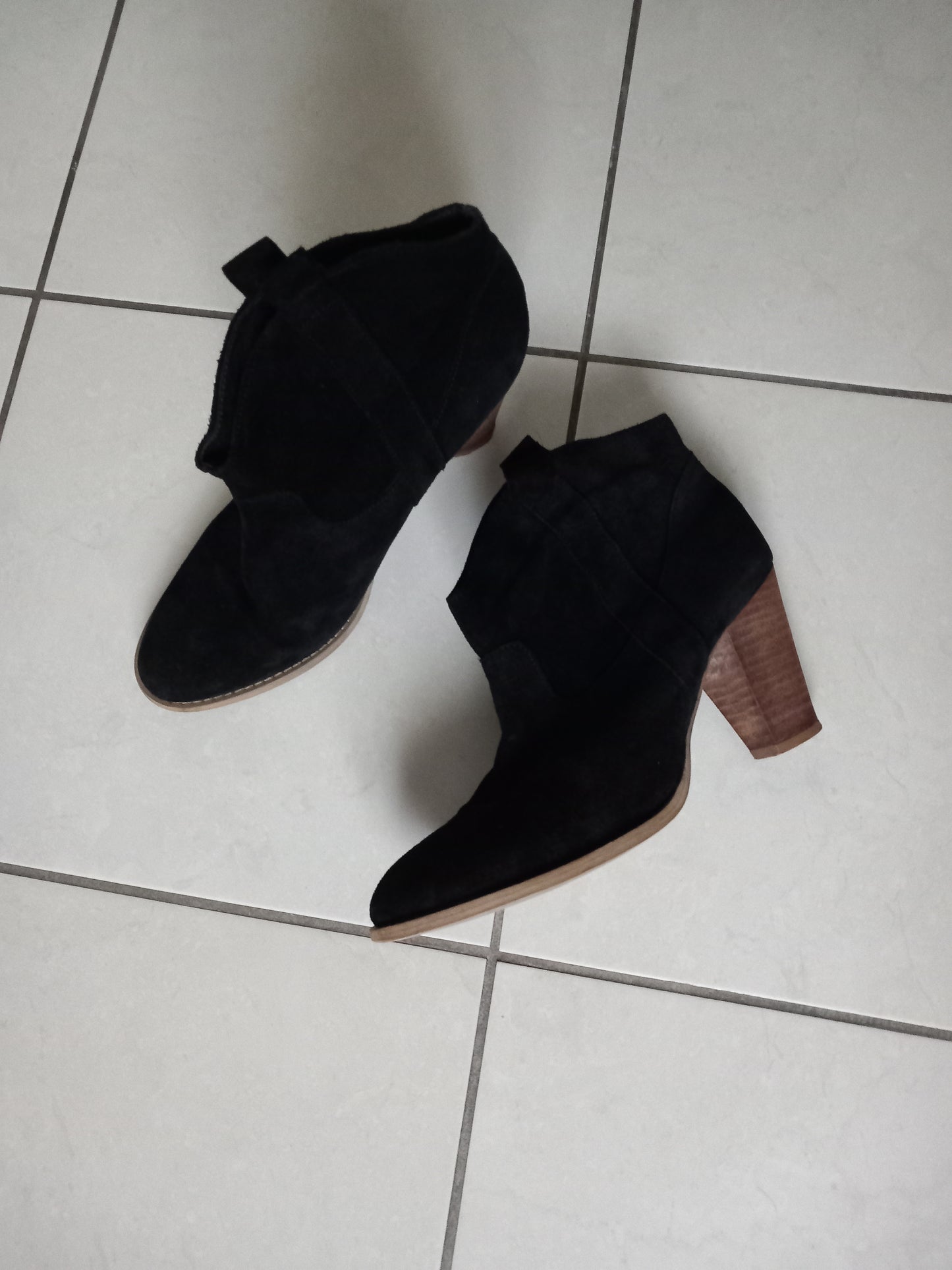 Low Boots en Cuir Daim "Altramarea"