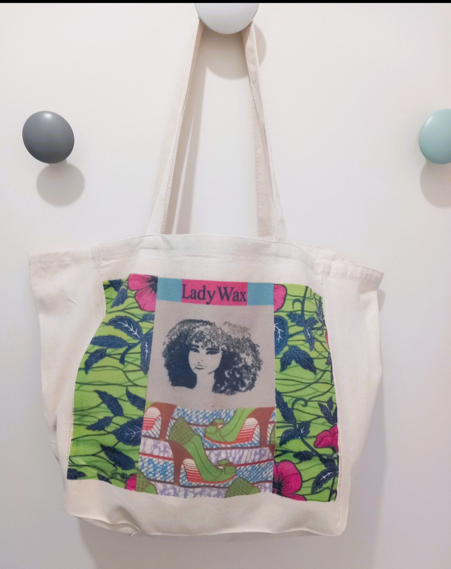 Tote bag en coton ''LadyWax'' by ''N'Fabi''
