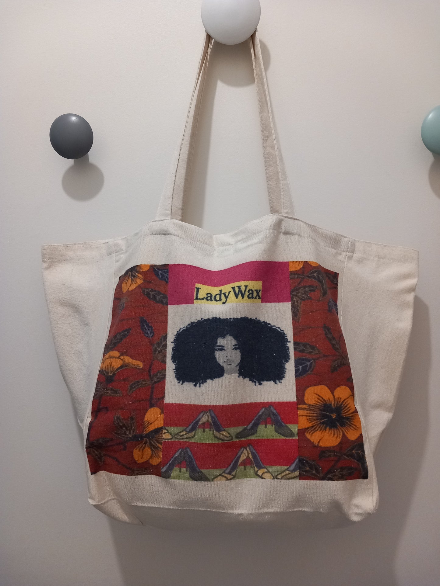 Tote Bag en coton ''LadyWax" by ''N'Fabi''