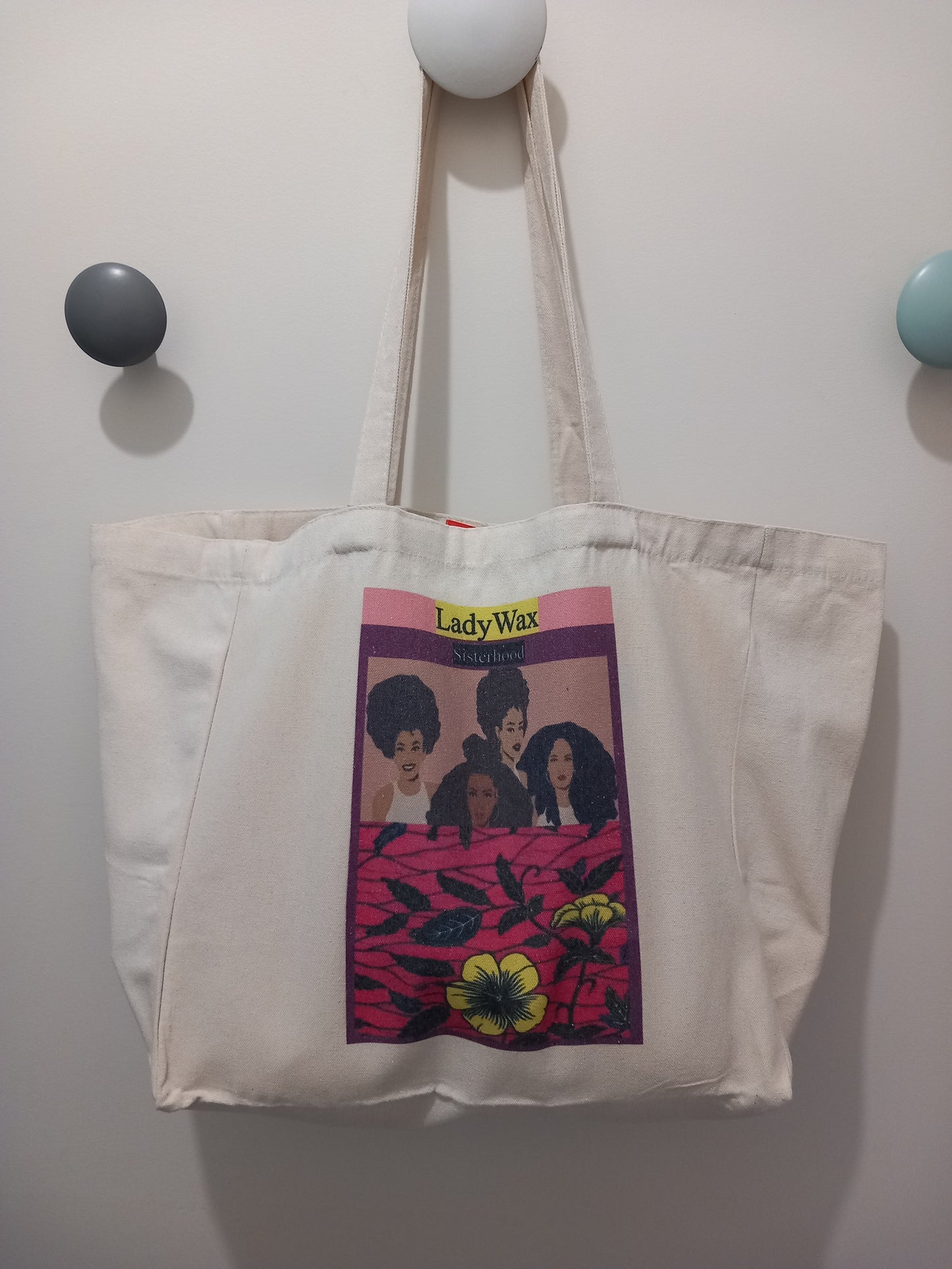 Tote bag en coton ''LadyWax'' by ''N'Fabi''