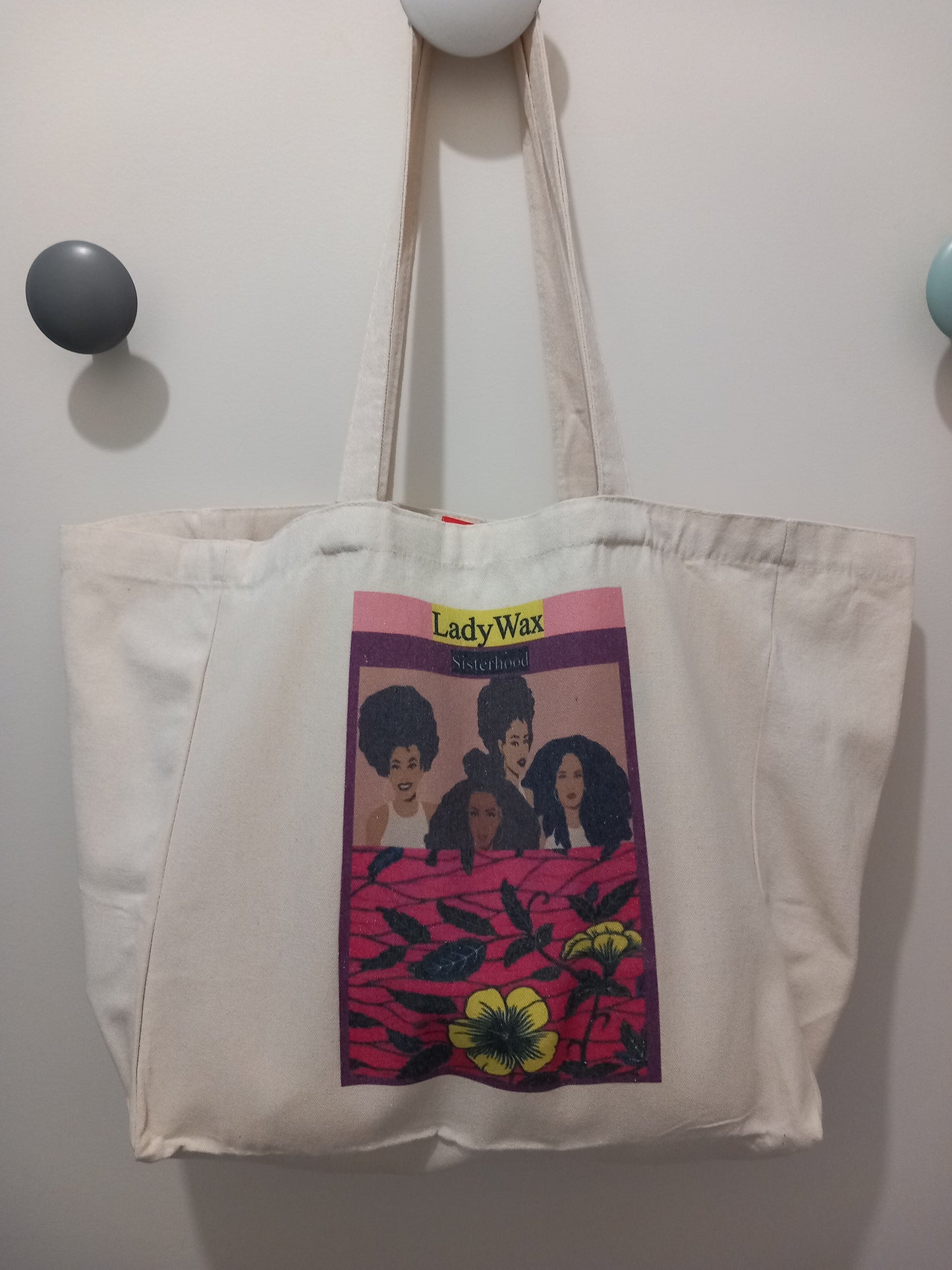 Tote bag en coton ''LadyWax'' by ''N'Fabi''