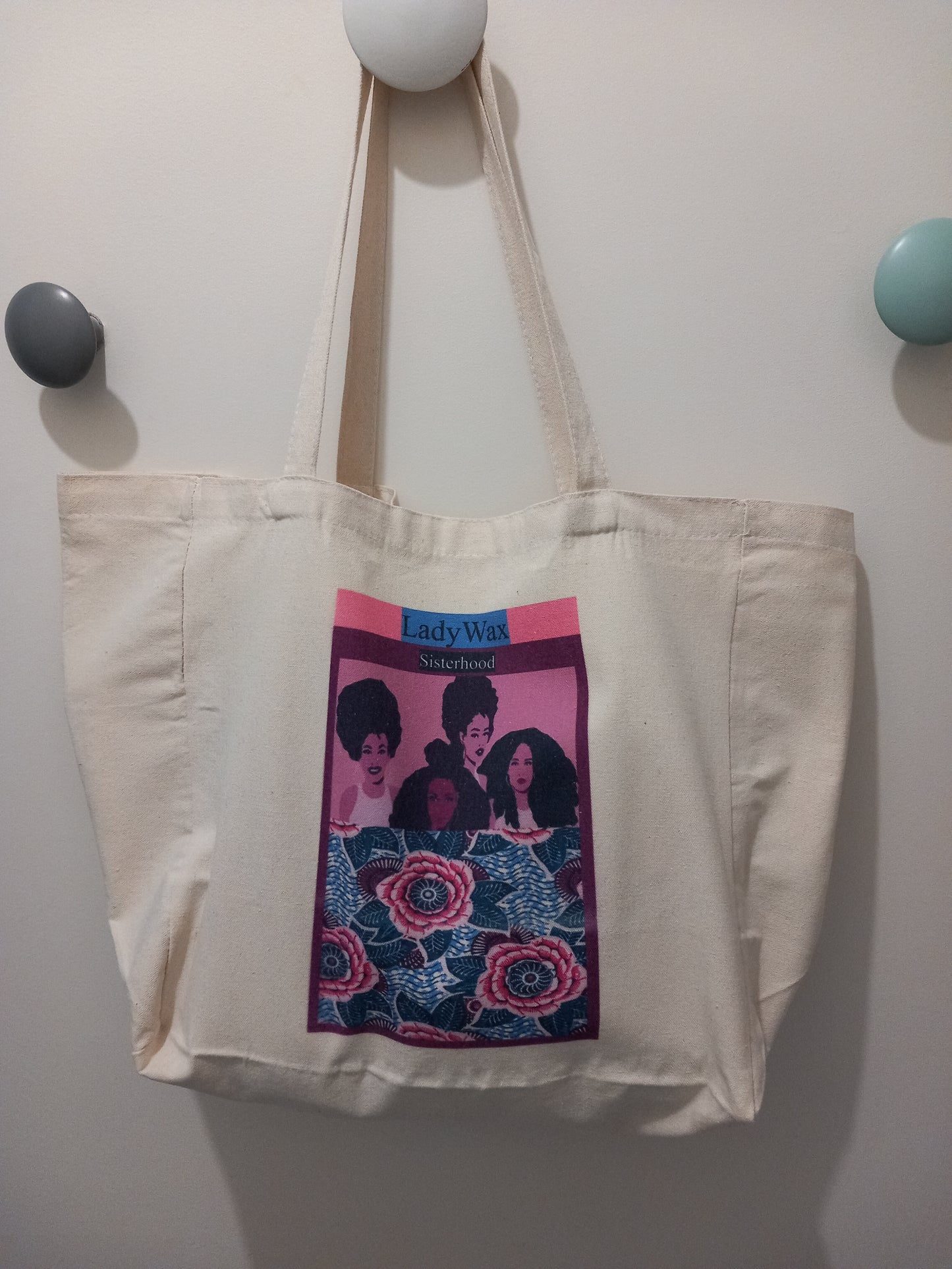 Tote Bag en coton ''LadyWax'' by ''N'Fabi''