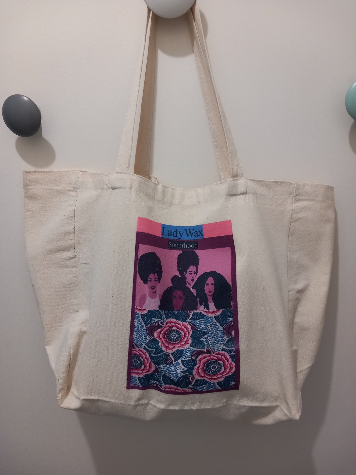 Tote Bag en coton ''LadyWax'' by ''N'Fabi''