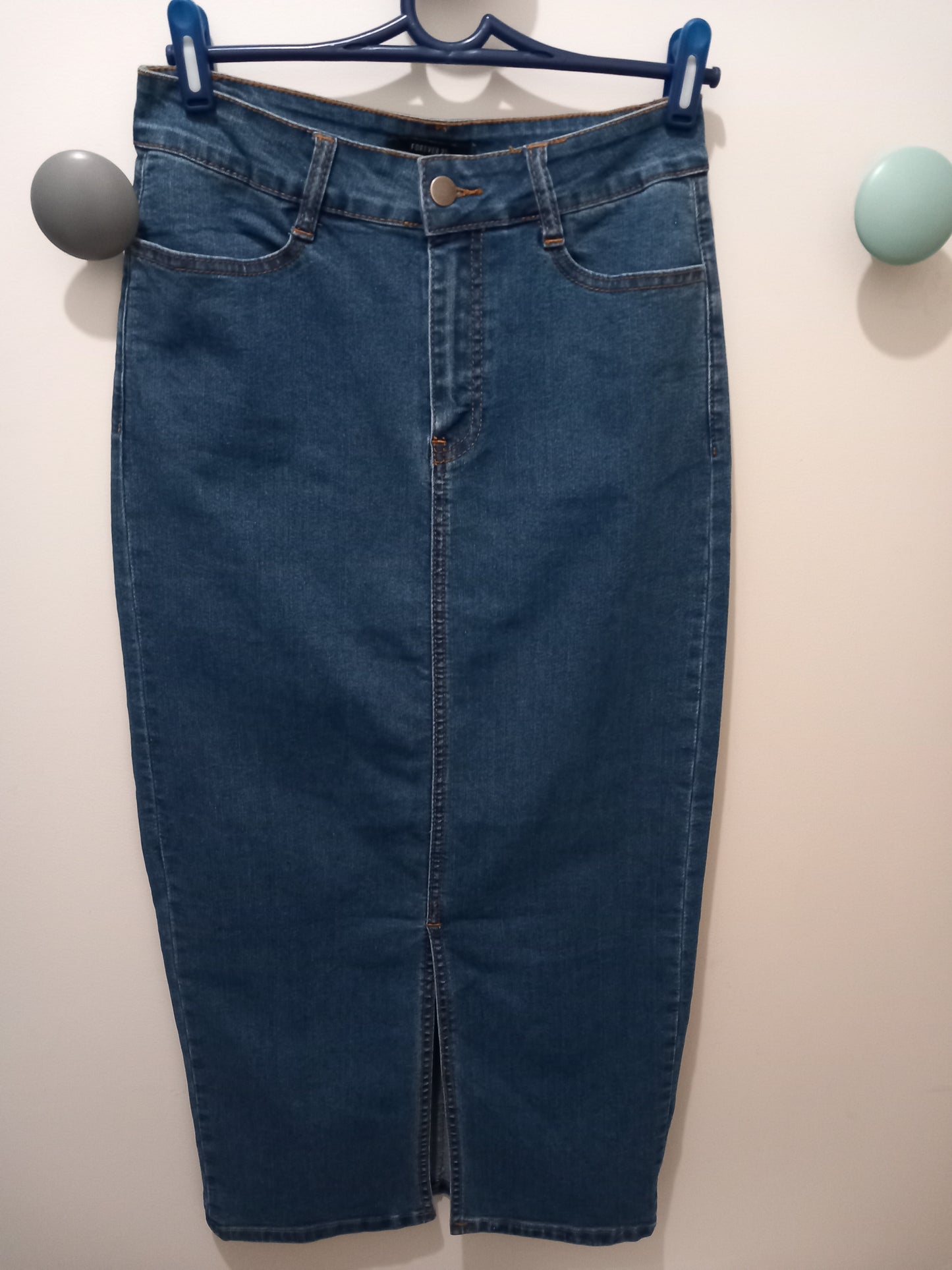Jupe Midi en Jean ''Forever 21''