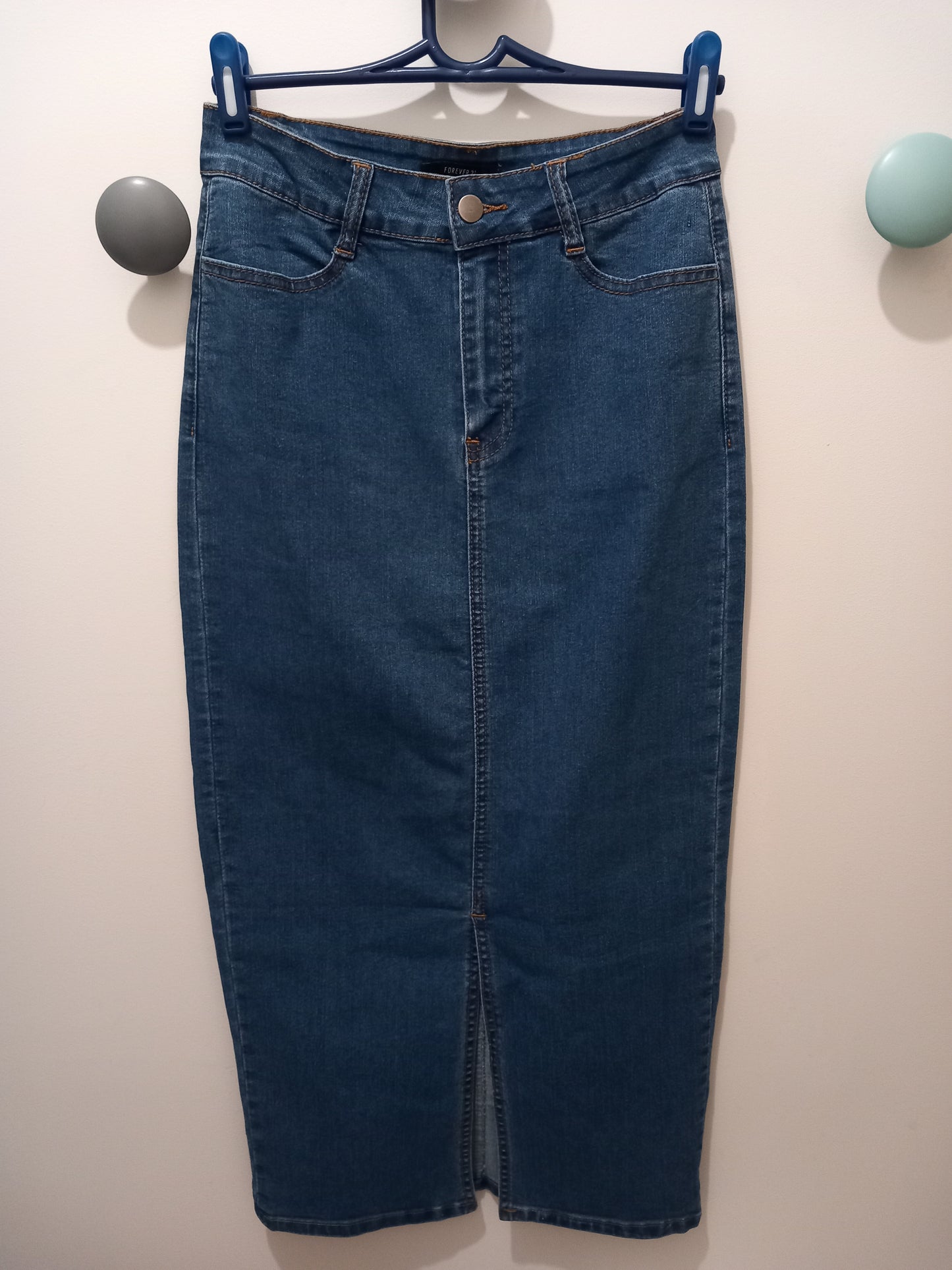 Jupe Midi en Jean ''Forever 21''