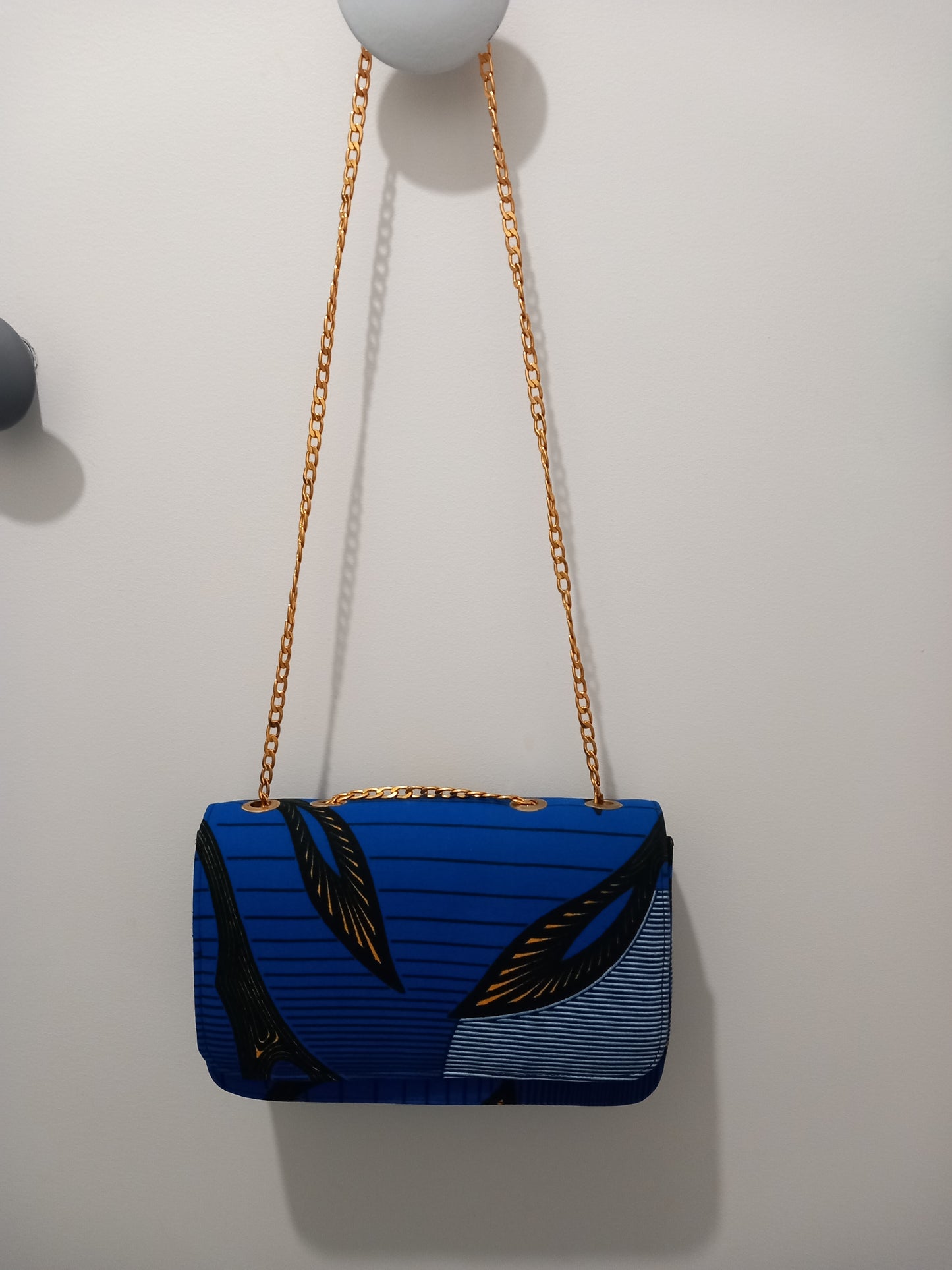 Sac à main en Wax avec Chaînes