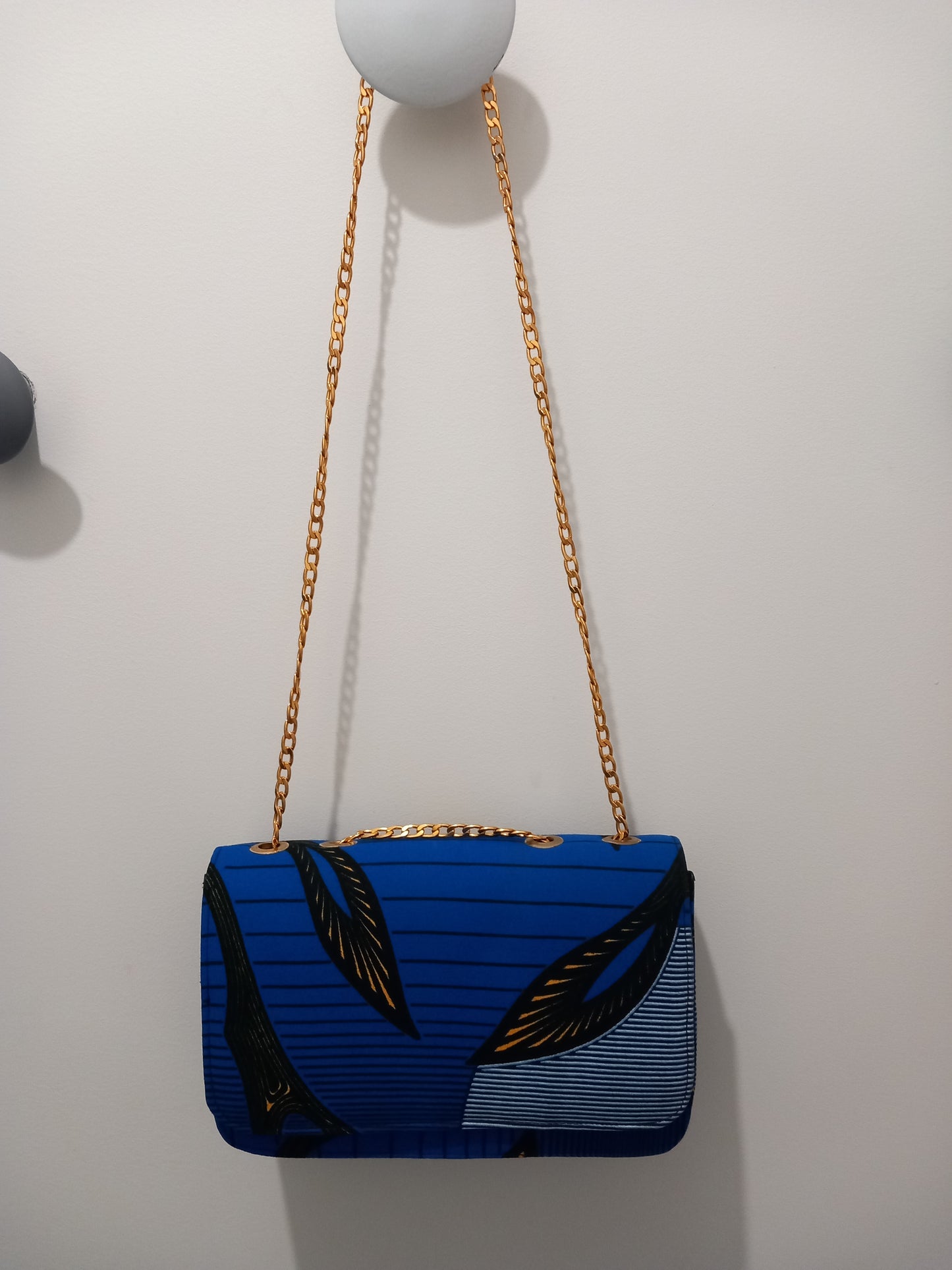 Sac à main en Wax avec Chaînes