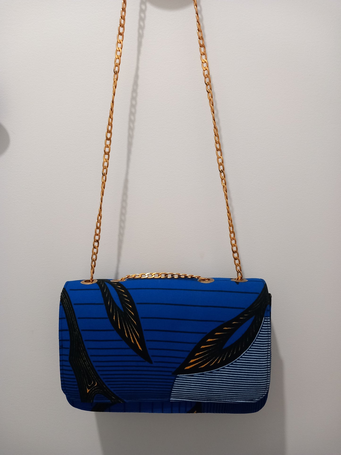 Sac à main en Wax avec Chaînes