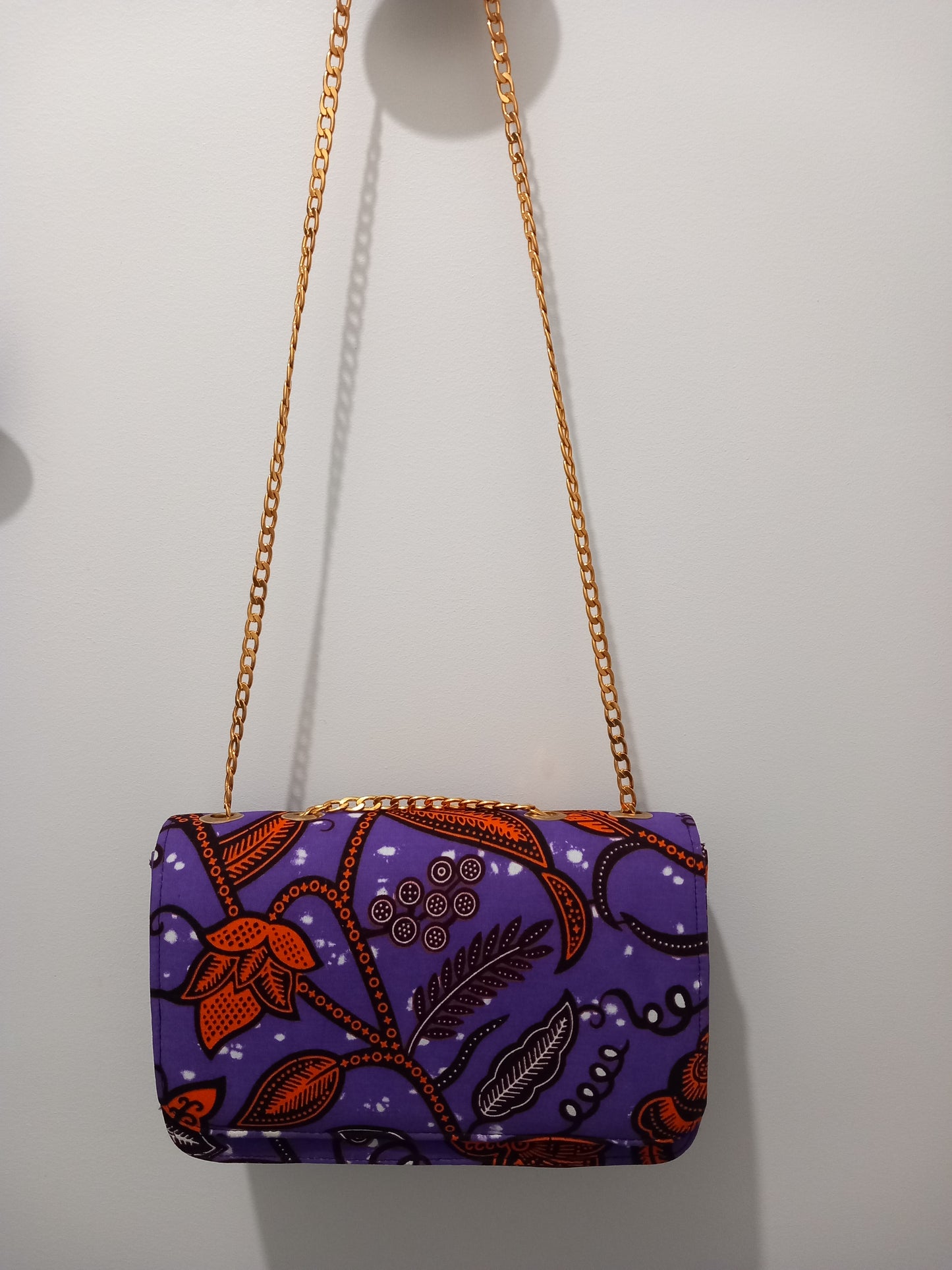 Sac à main en Wax avec Chaînes