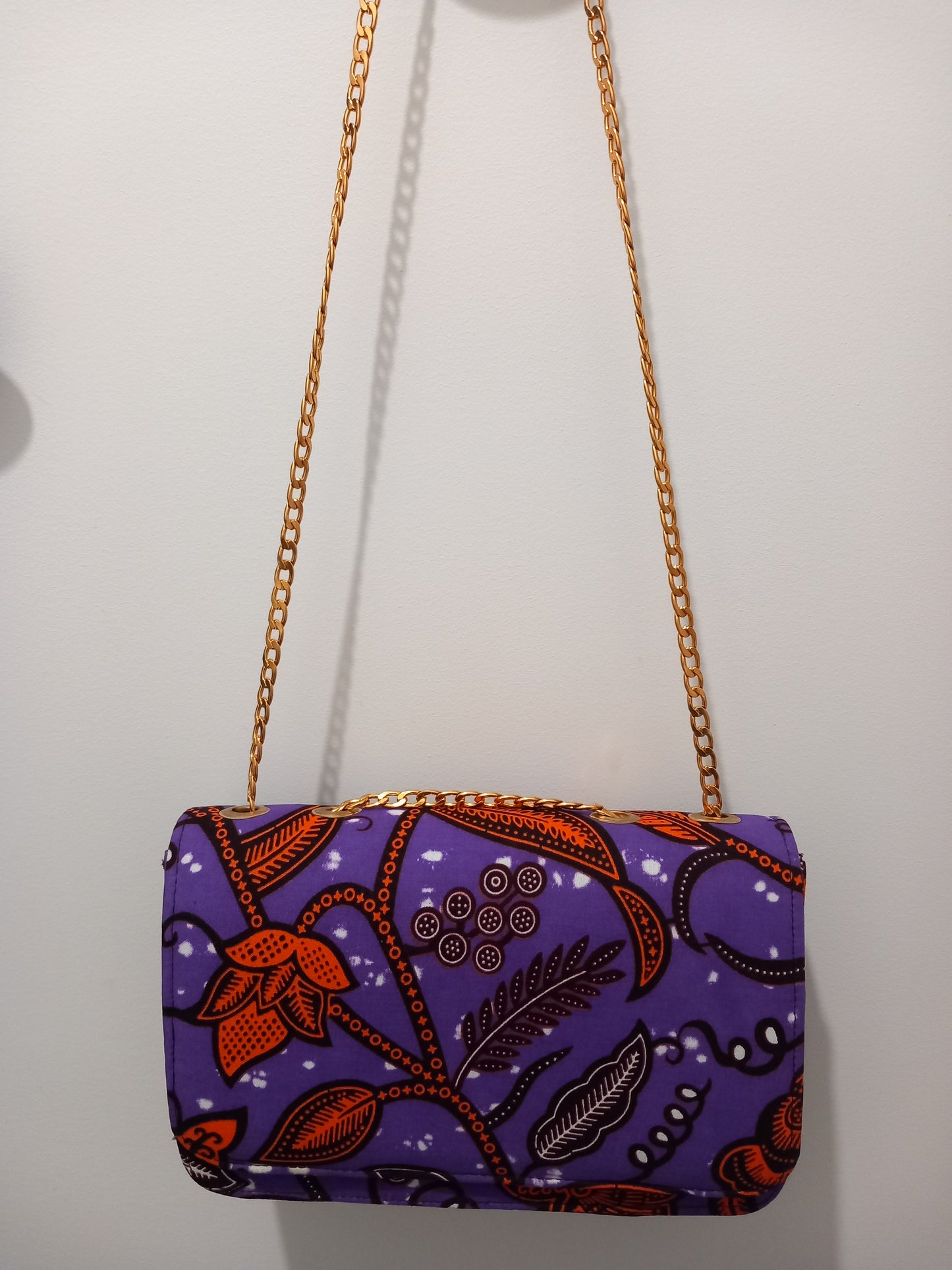 Sac à main en Wax avec Chaînes