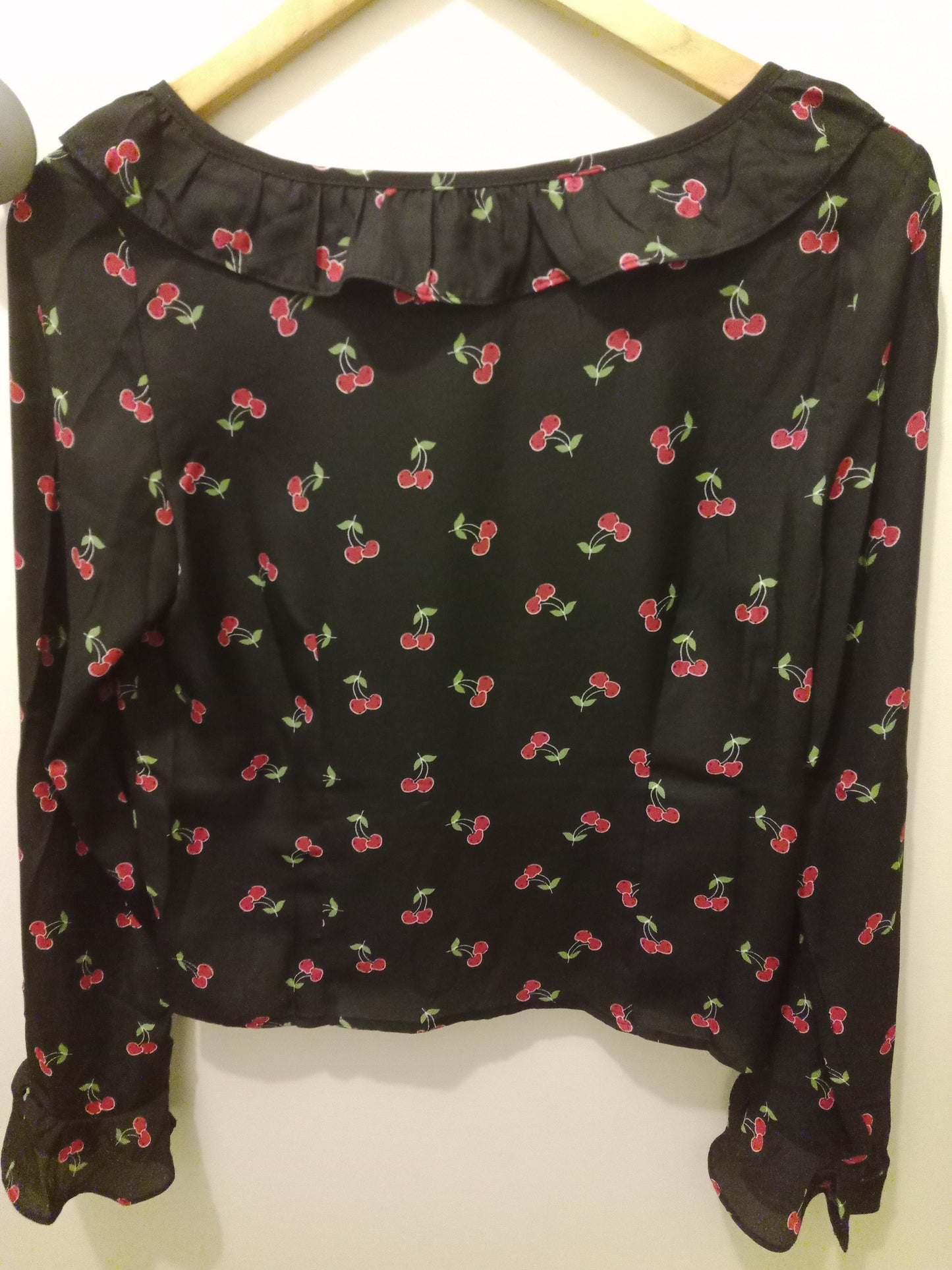Top à Volants Imprimé Cerises "eight"