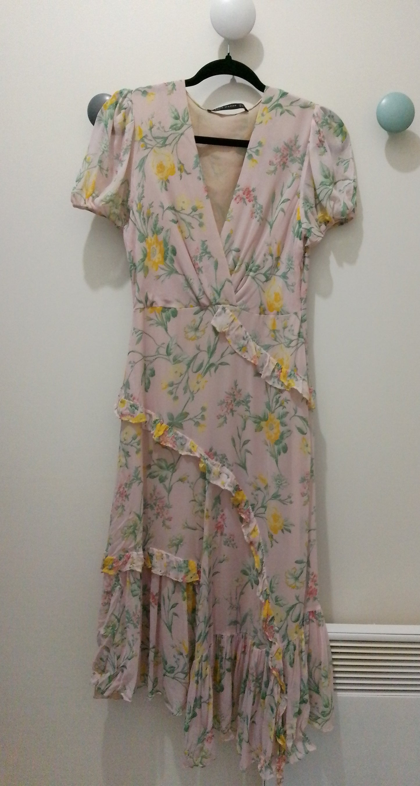 Robe longue Imprimée Fleurs ''ZARA''
