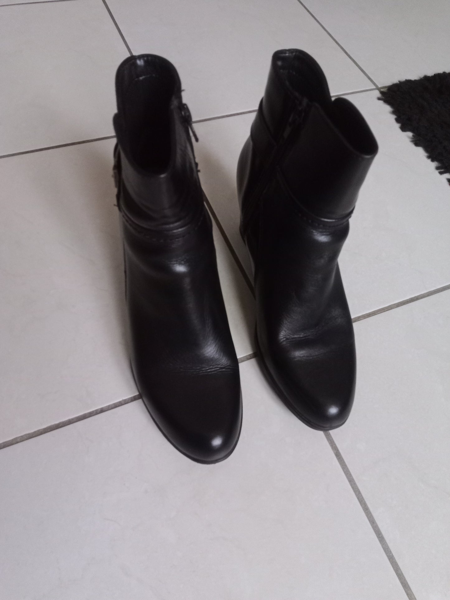 Bottines en Cuir "Mégis"