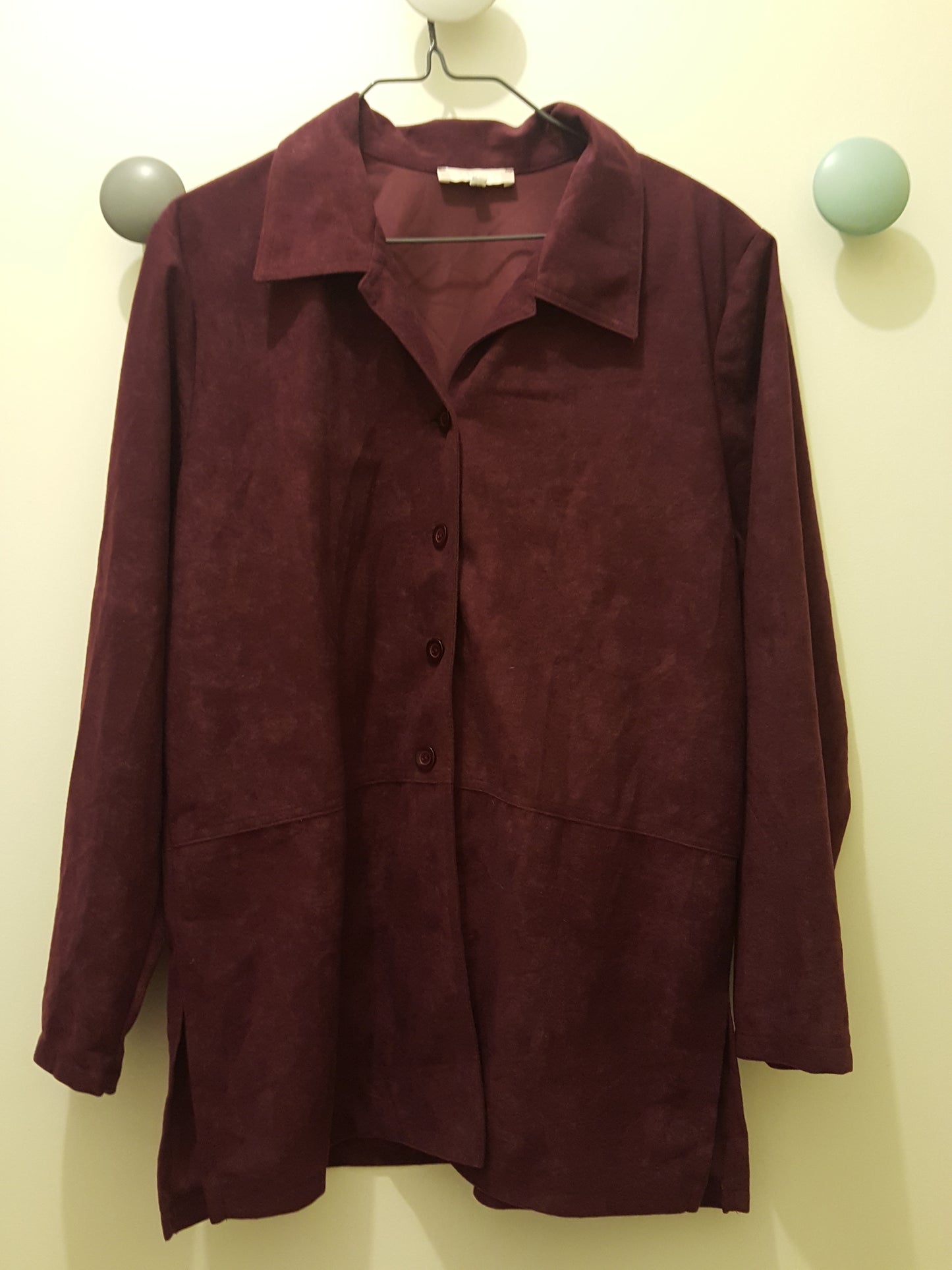 Chemise Vintage 3/4 en Daim "Daxon"