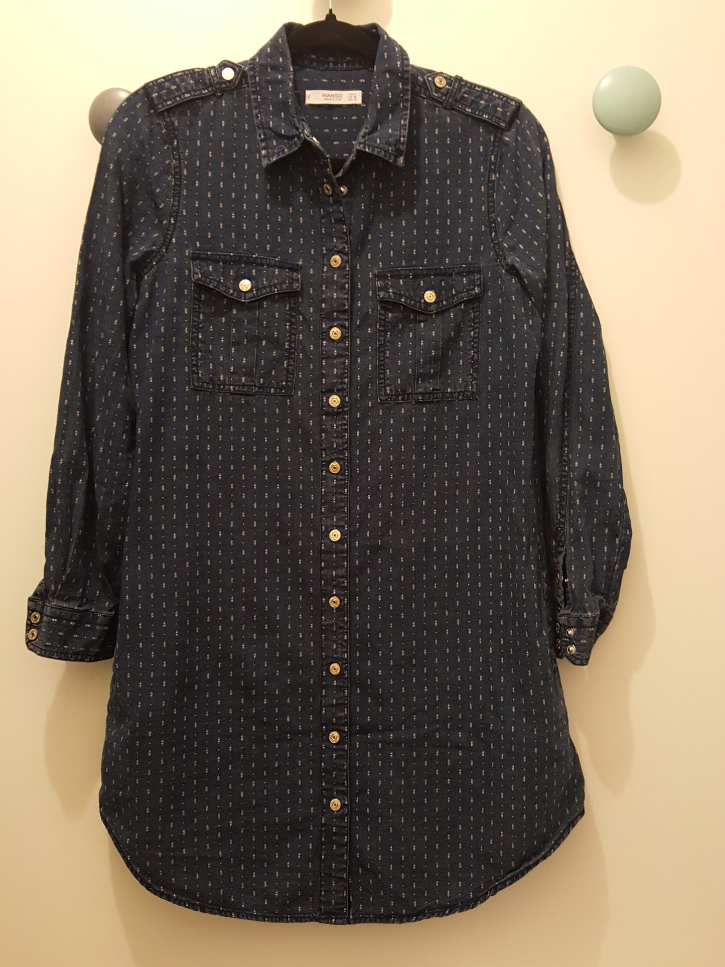 Chemise Tunique en Jean ''Mango''