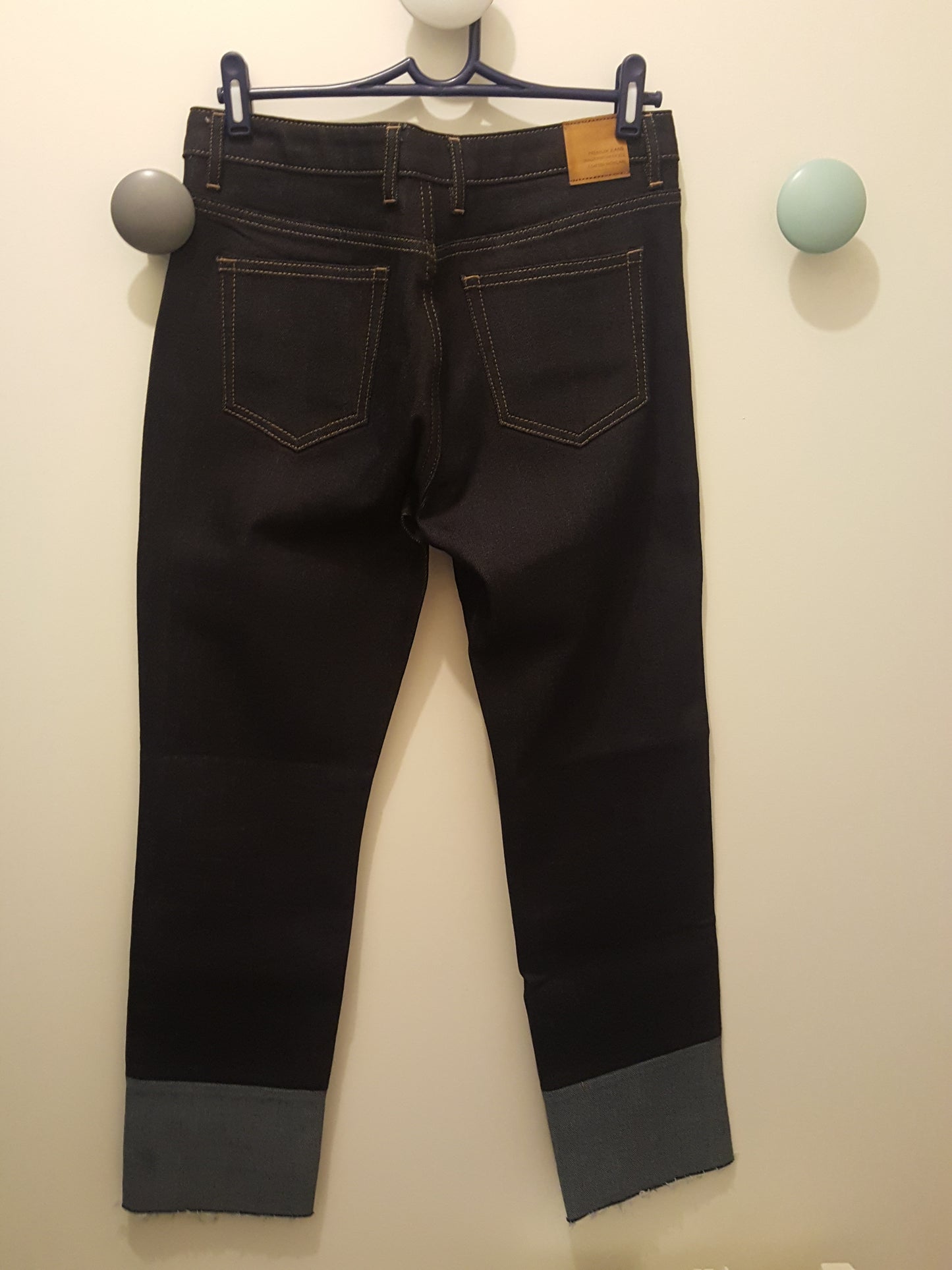 Jean Droit Bleu Brut ''ESPRIT''