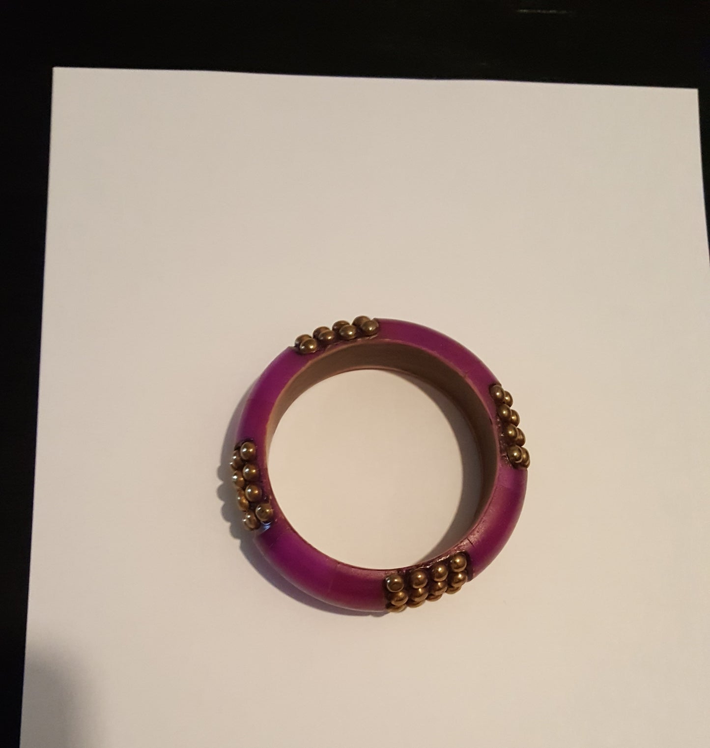 Ethnic wooden bracelet