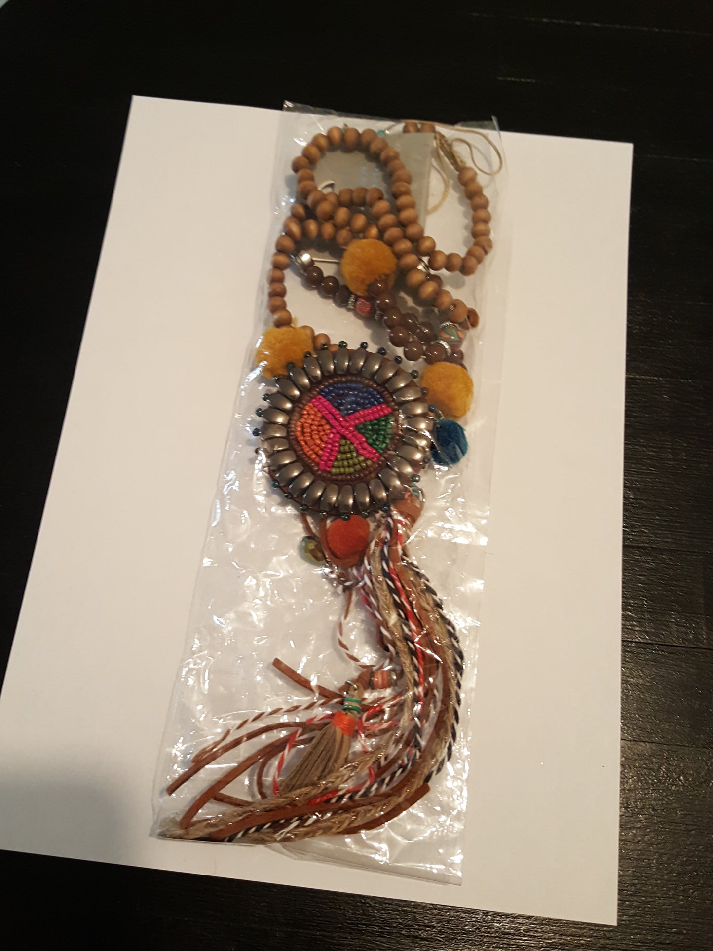 Collier Ethnique long