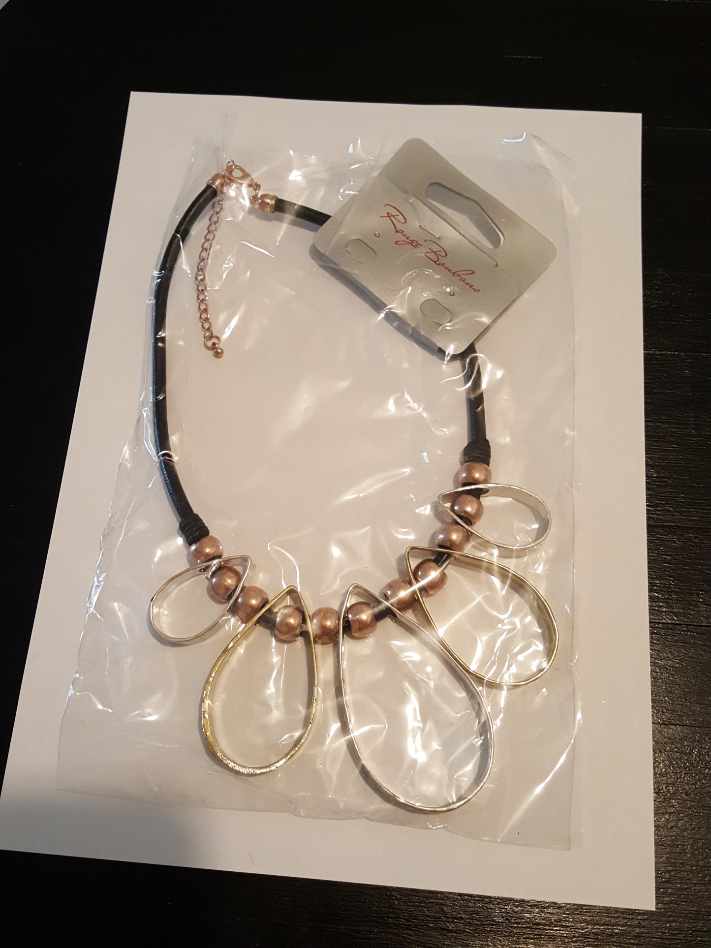 Ethnic Necklace ''Candy Red''