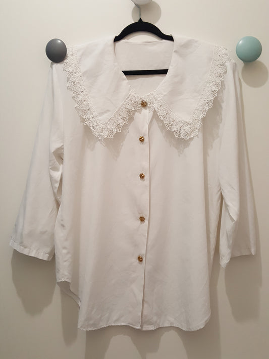 Chemise Vintage Col Claudine