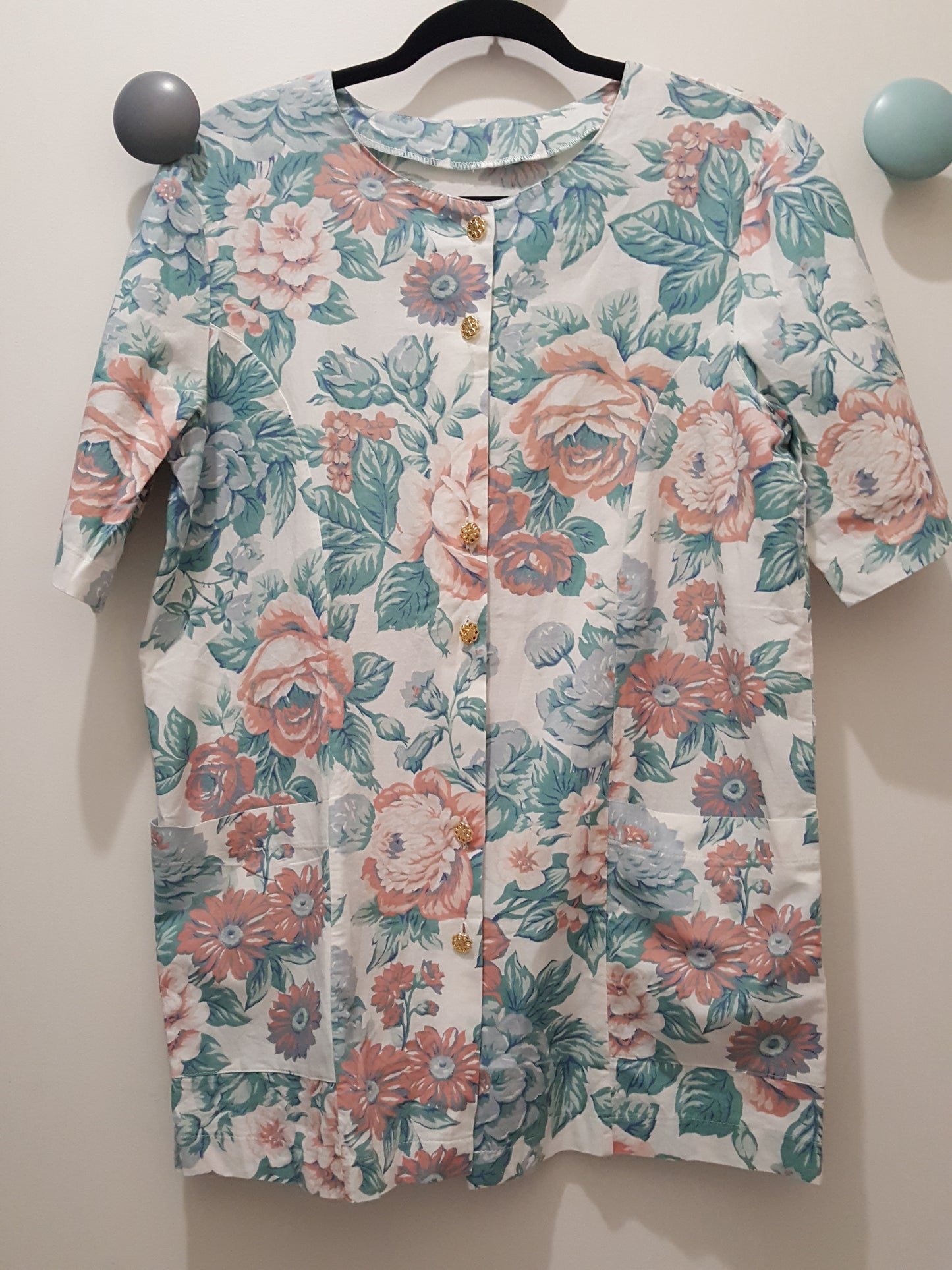 Chemise Vintage Imprimée Fleurs