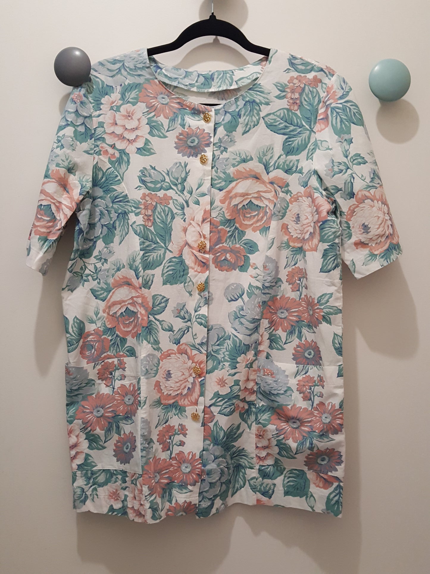 Chemise Vintage Imprimée Fleurs