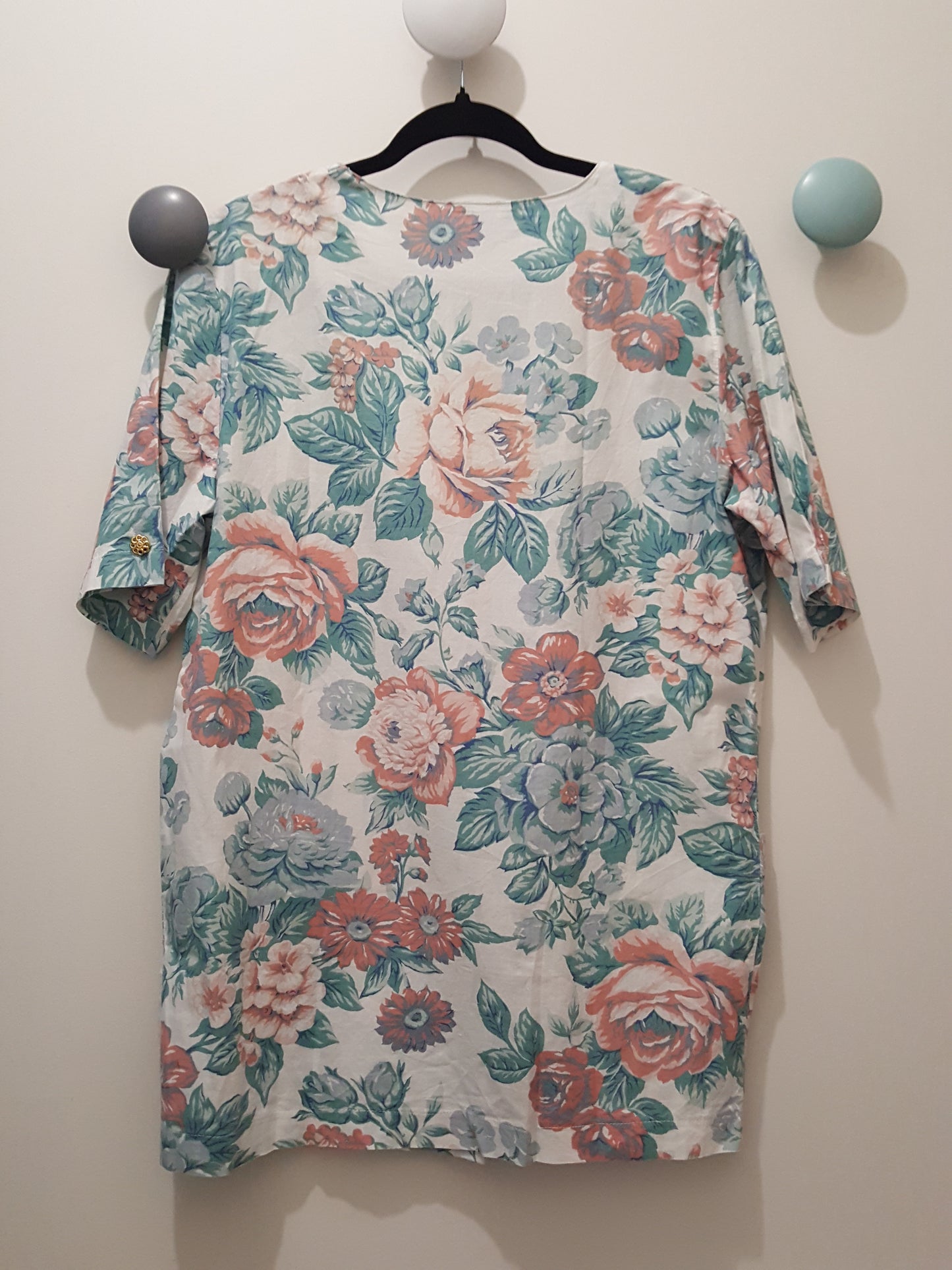 Chemise Vintage Imprimée Fleurs