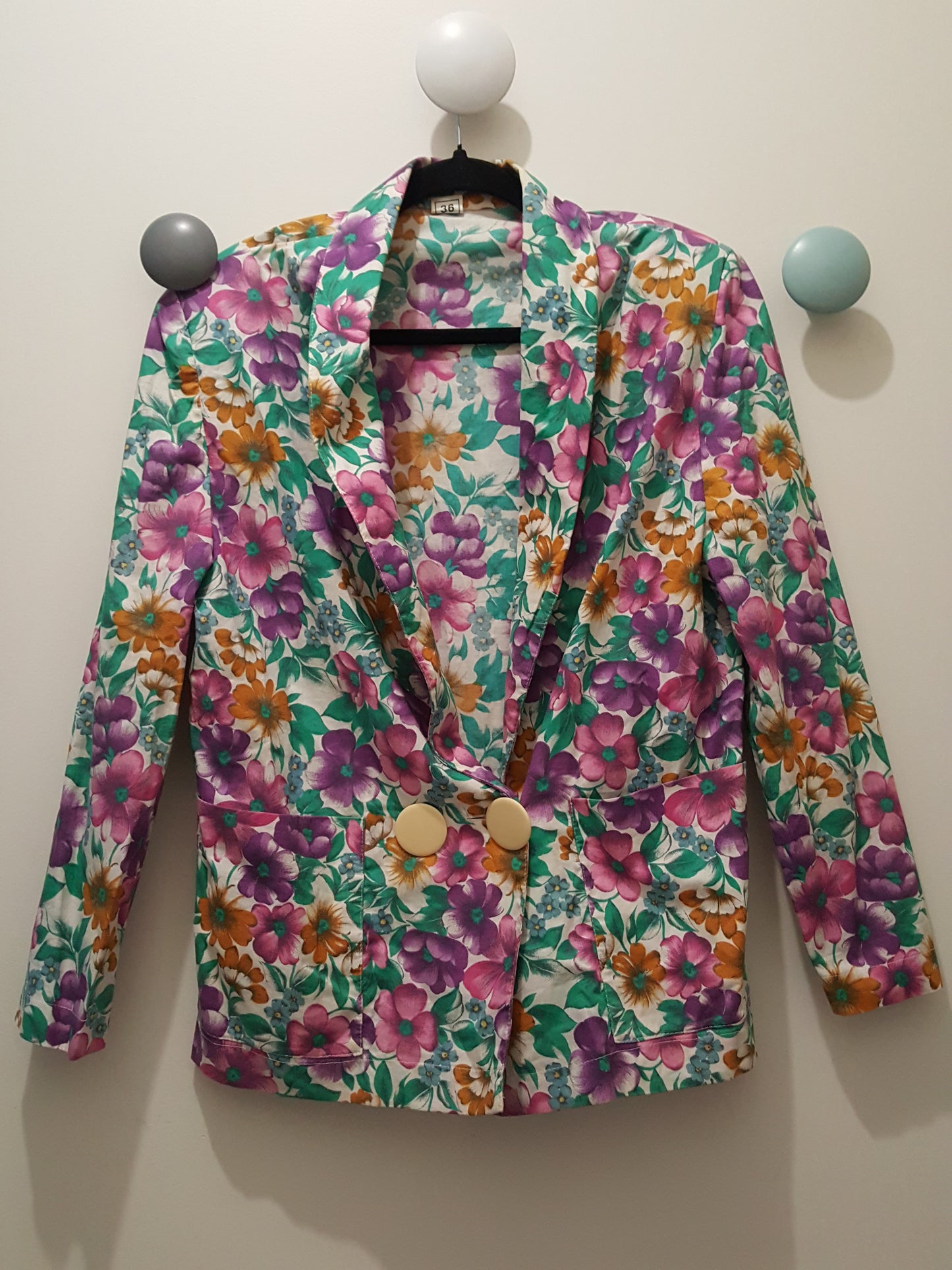 Veste Vintage Imprimé floral