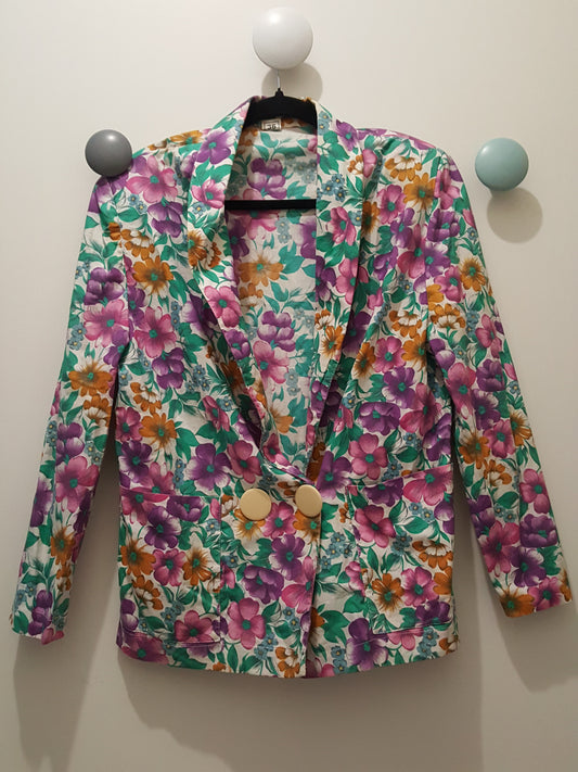 Veste Vintage Imprimé floral