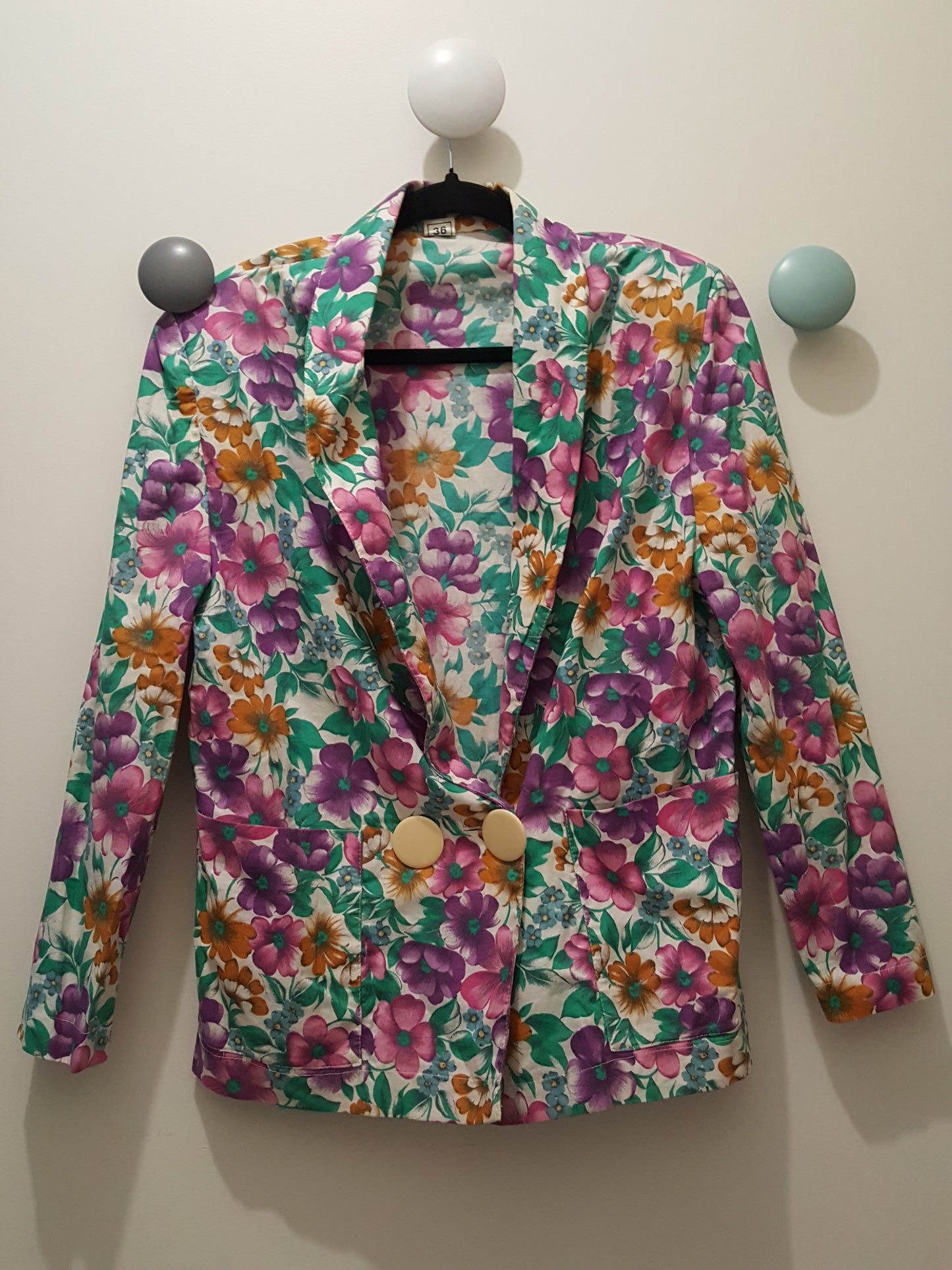 Veste Vintage Imprimé floral