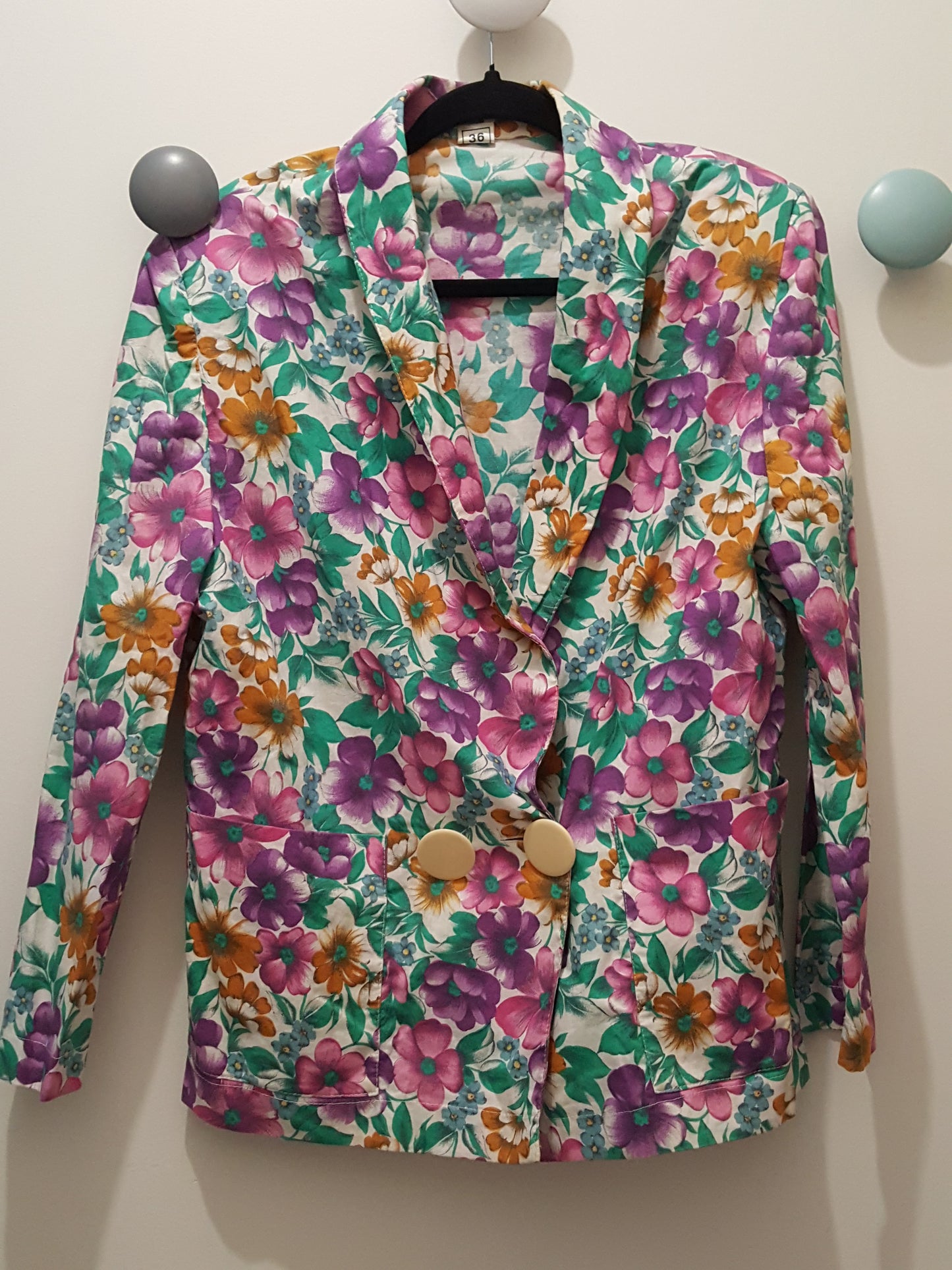 Veste Vintage Imprimé floral