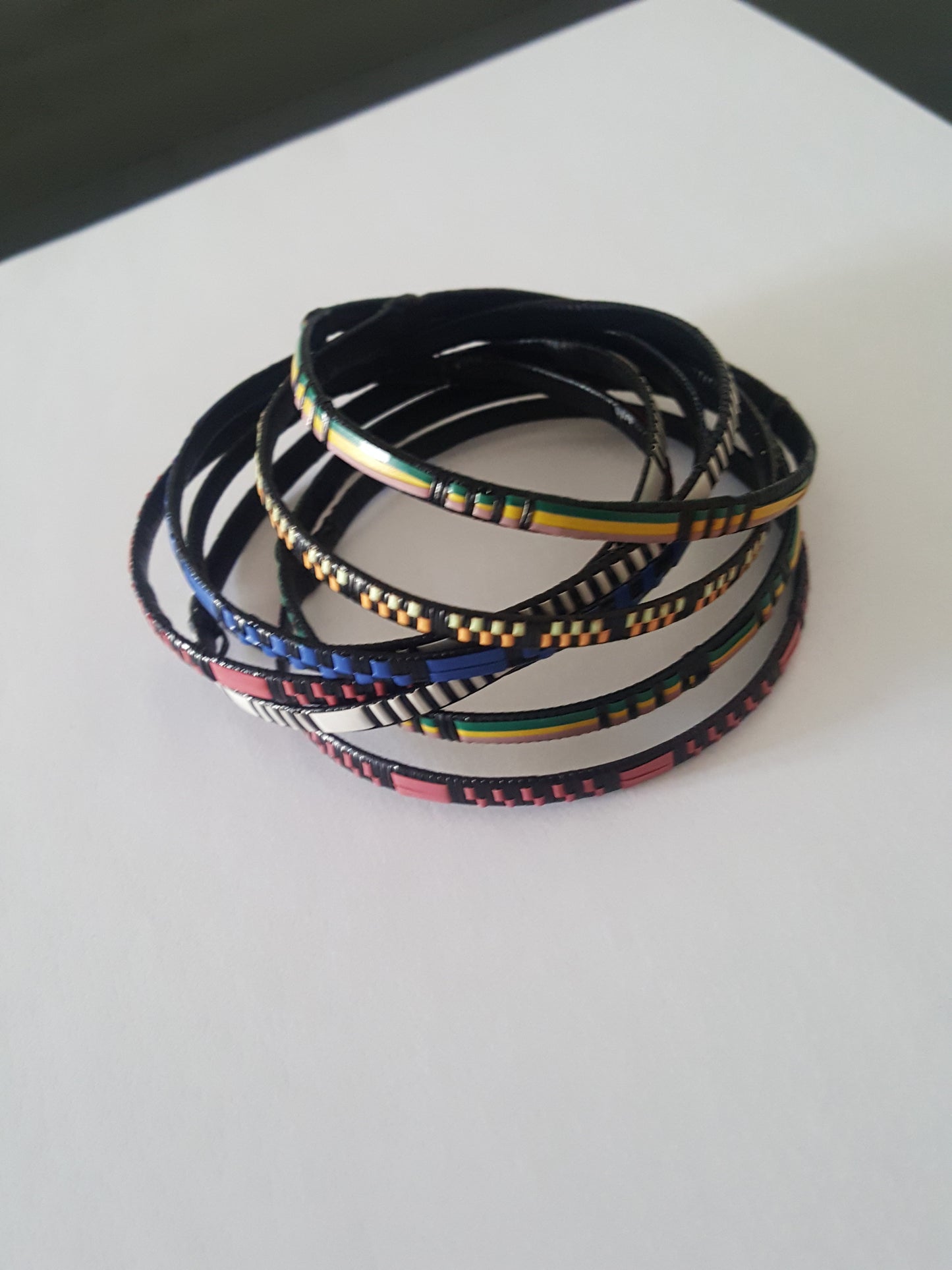 Lot de 8 Bracelets Ethniques