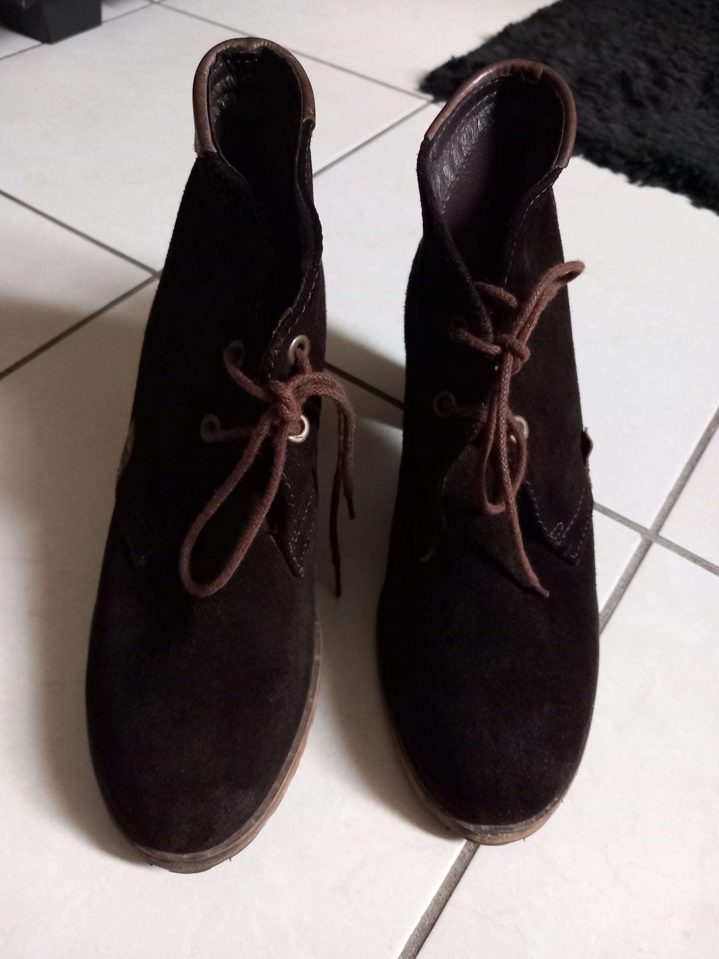 Low Boots Marron Foncé ''Eram''