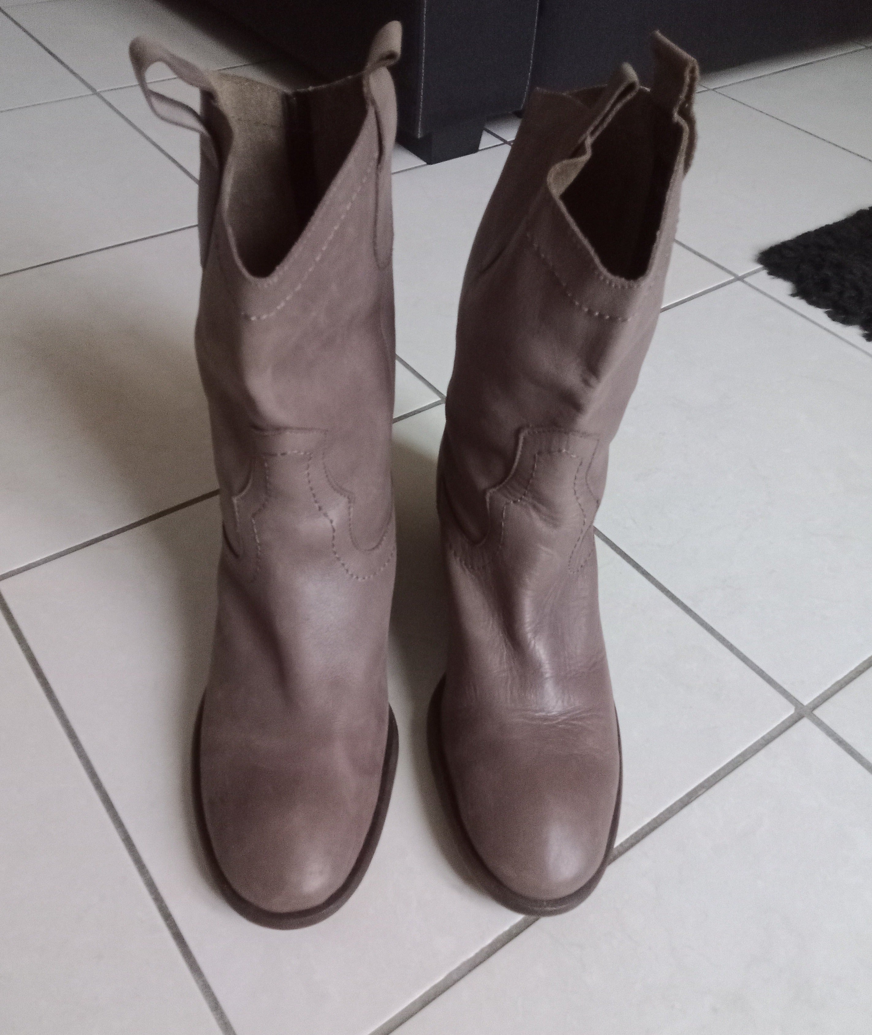 Bottes en Cuir