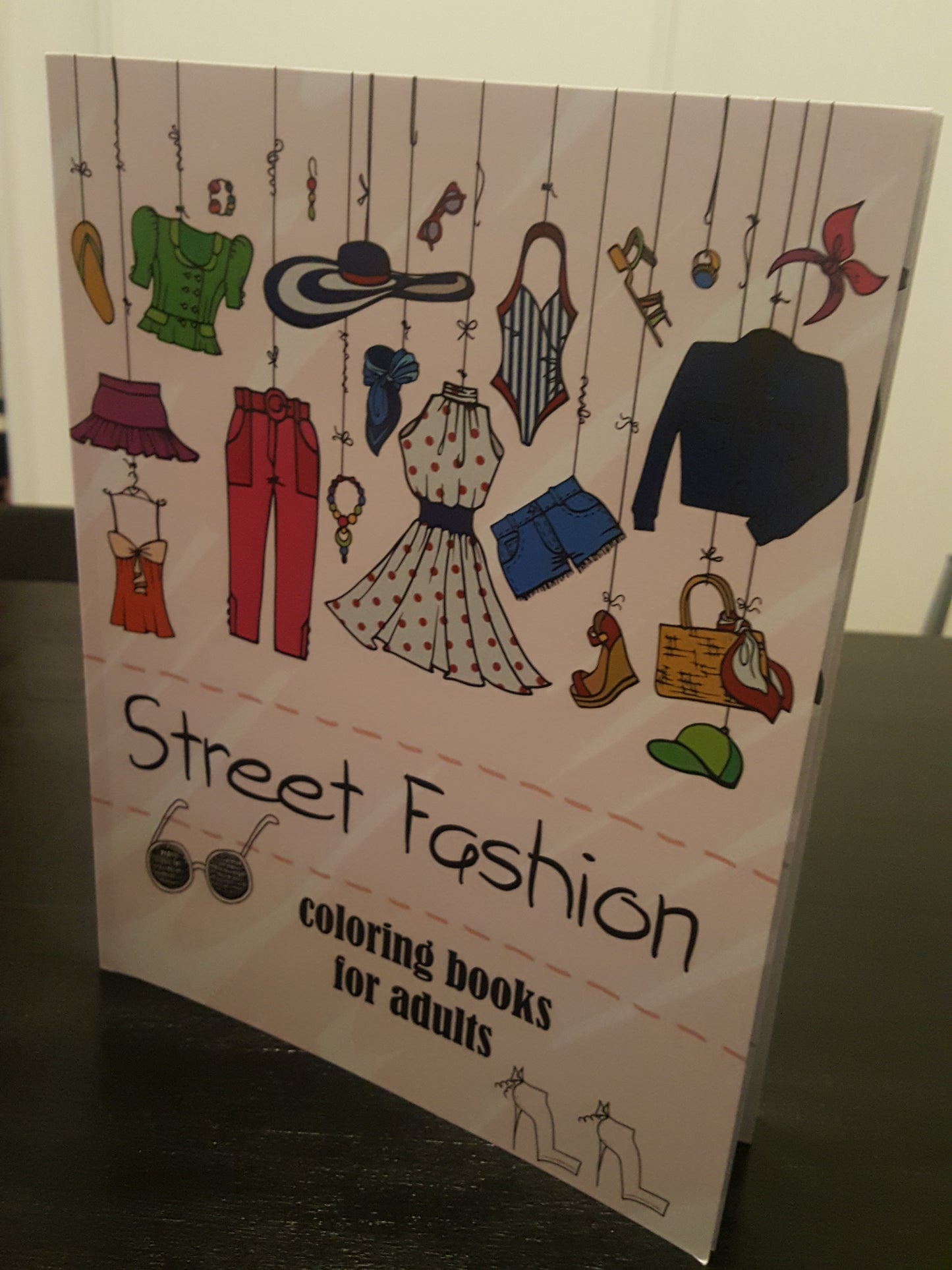 "Street Fashion"- Coloring Books for Adults