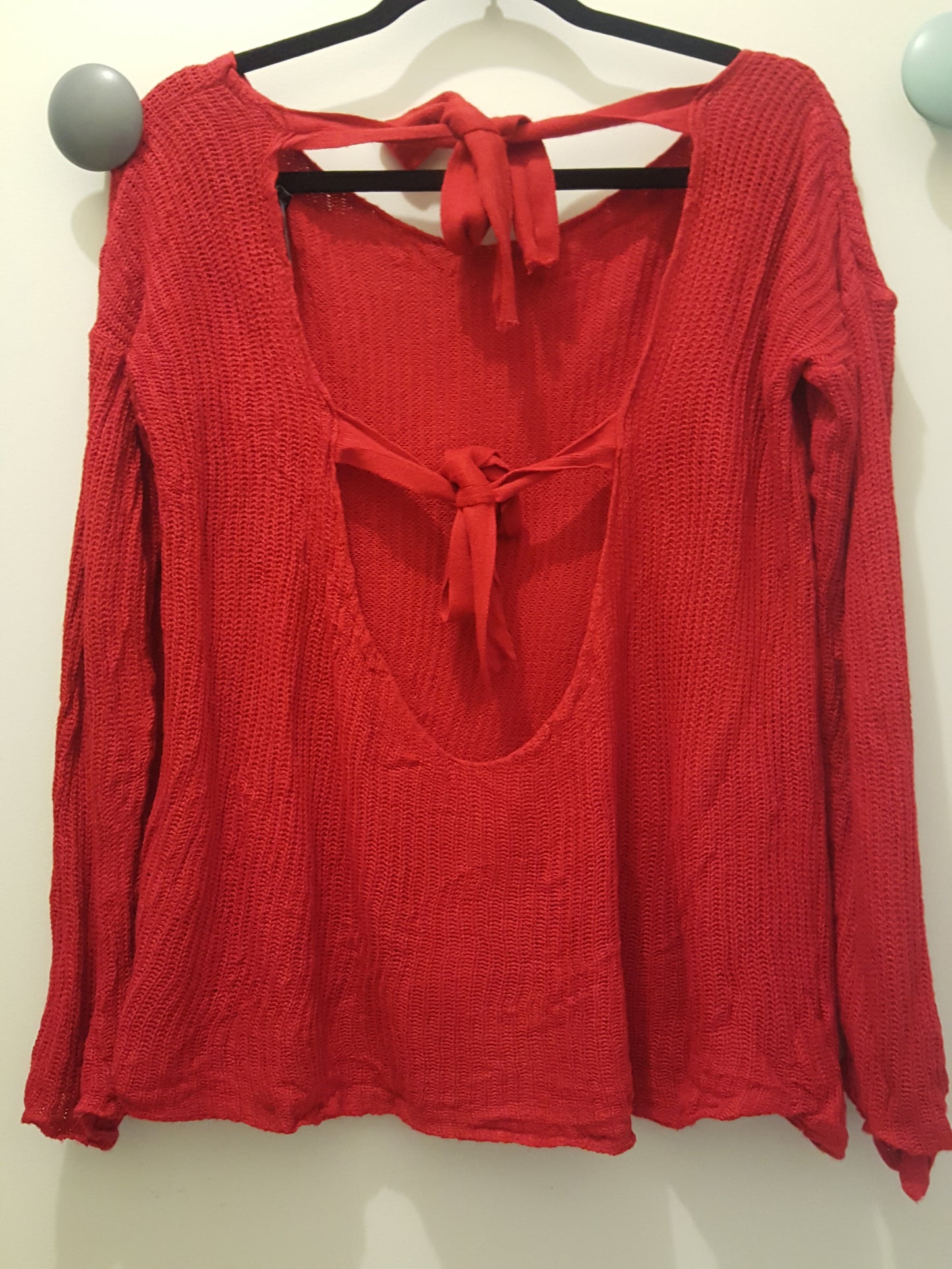 Top en Maille décolleté "Boohoo"