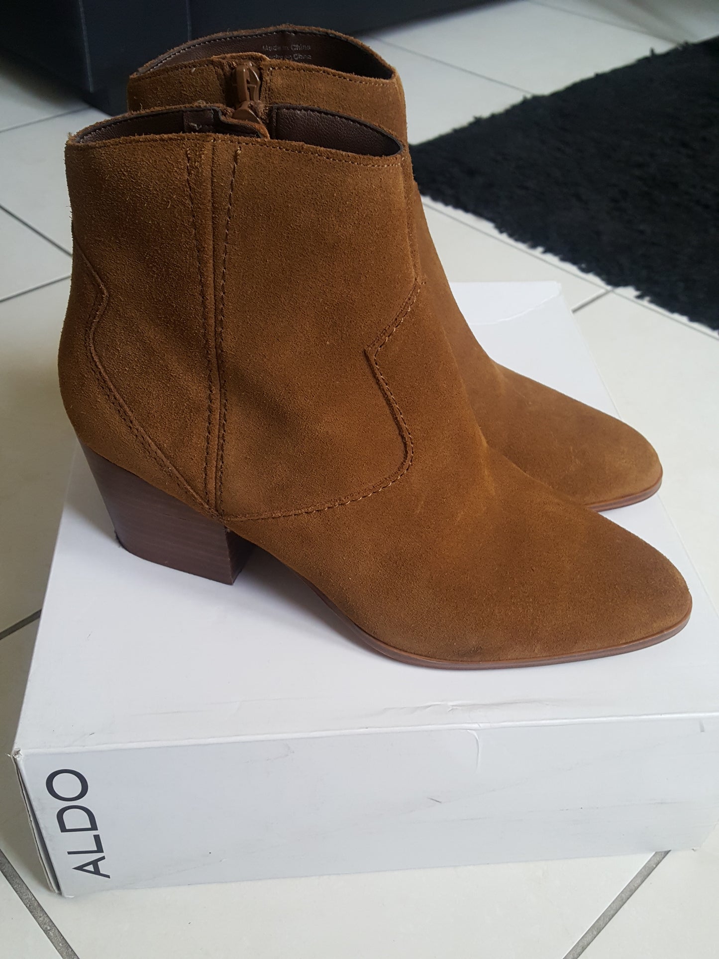 Low Boots Marron Camel ''Aldo''