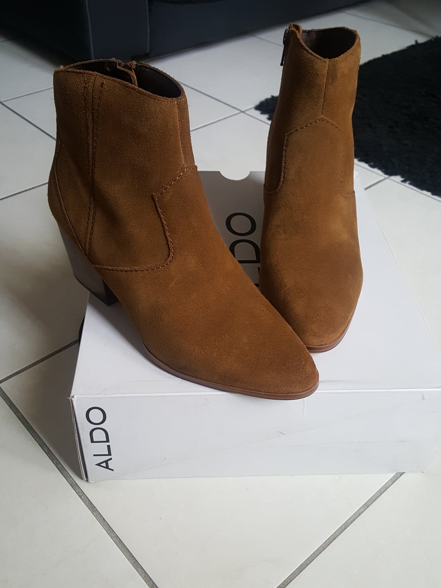 Low Boots Marron Camel ''Aldo''