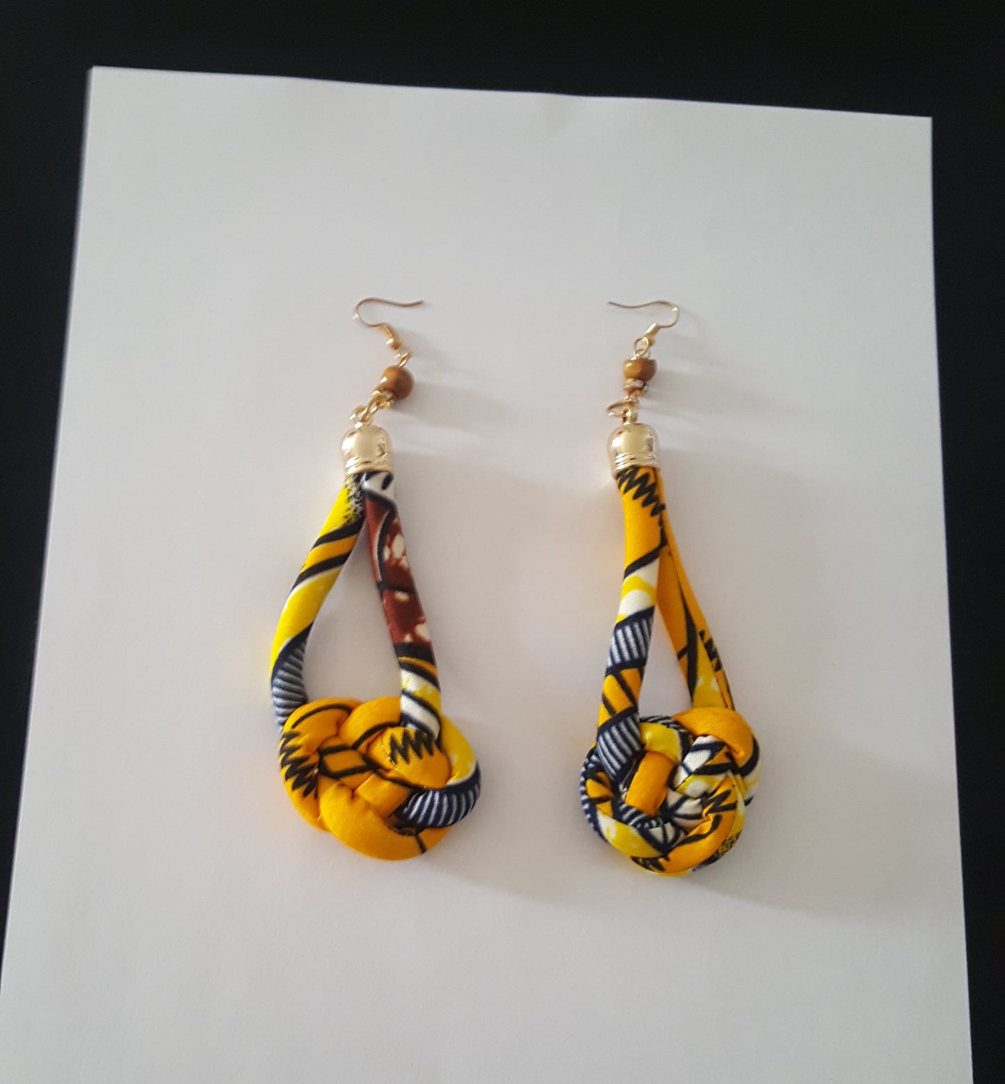 Boucles d'oreilles en Wax