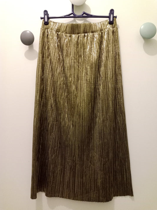 Mid-length pleated skirt "Springfield"