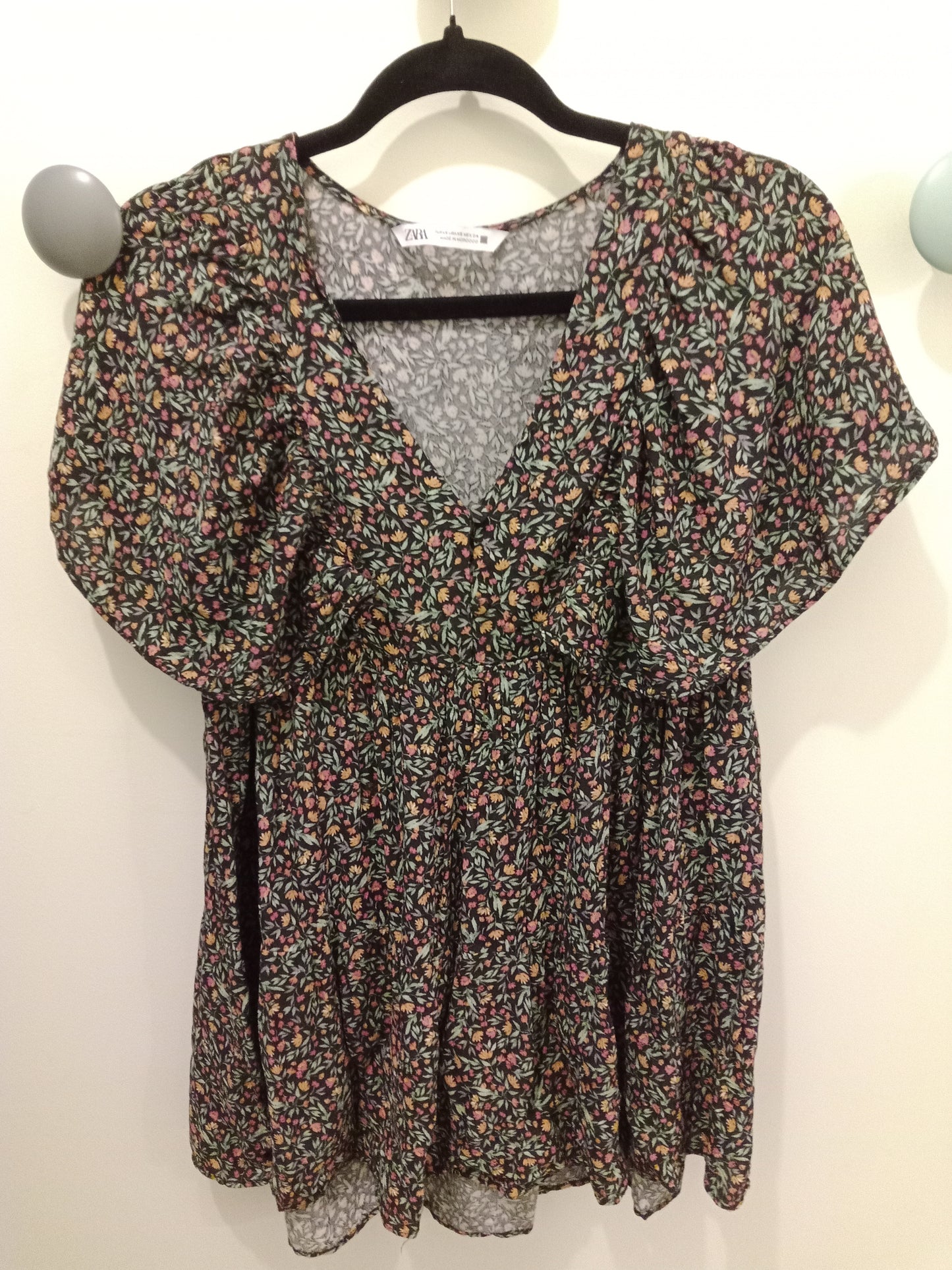 Top à Volants Imprimé floral ''ZARA''